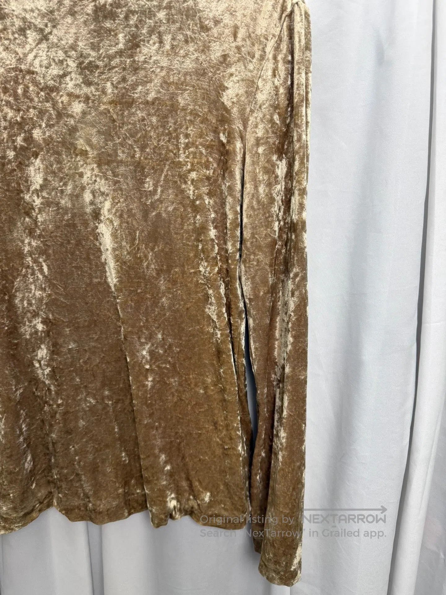 Issey Miyake Issey Miyake Champagne Velvet Burnout Base Layer. Size US M / EU 48-50 / 2 - 3 Thumbnail