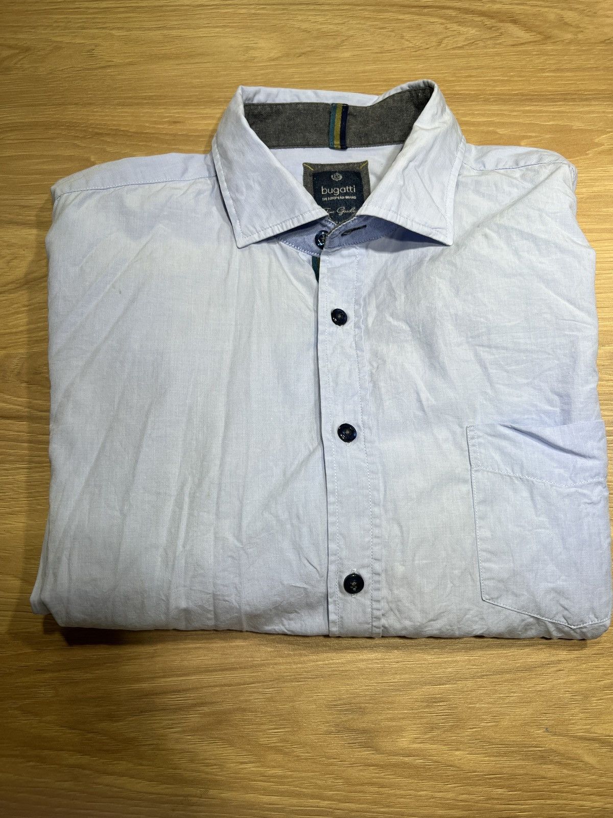 Bugatti Blue Bugatti shirt Size US XXS / EU 40 - 15 Thumbnail
