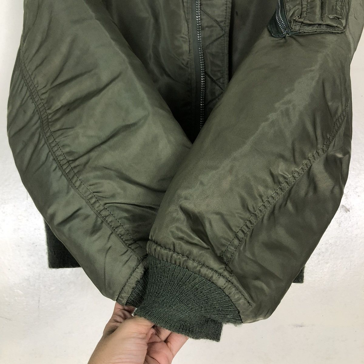 Alpha Industries 🔥RIOT RIOT VINTAGE BOMBER JACKET MA-1 USA BUZZ RICKSONS Size US M / EU 48-50 / 2 - 19 Thumbnail
