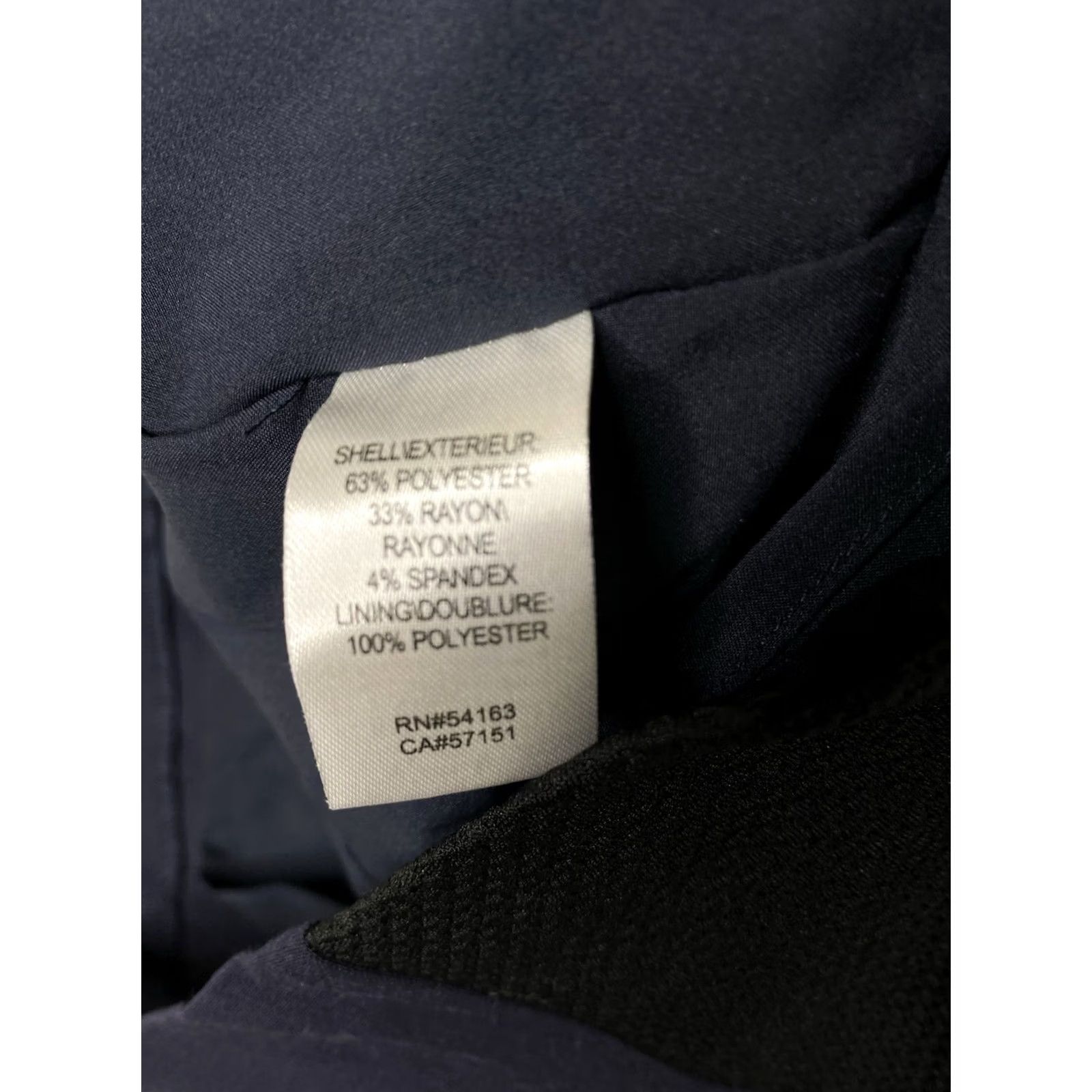 Andrew Marc Andrew Marc Dress Colorblock Midi Sheath 8P Petite Cap Sleeve Knit Polyester Rayon Spandex Size M / US 6-8 / IT 42-44 - 6 Thumbnail