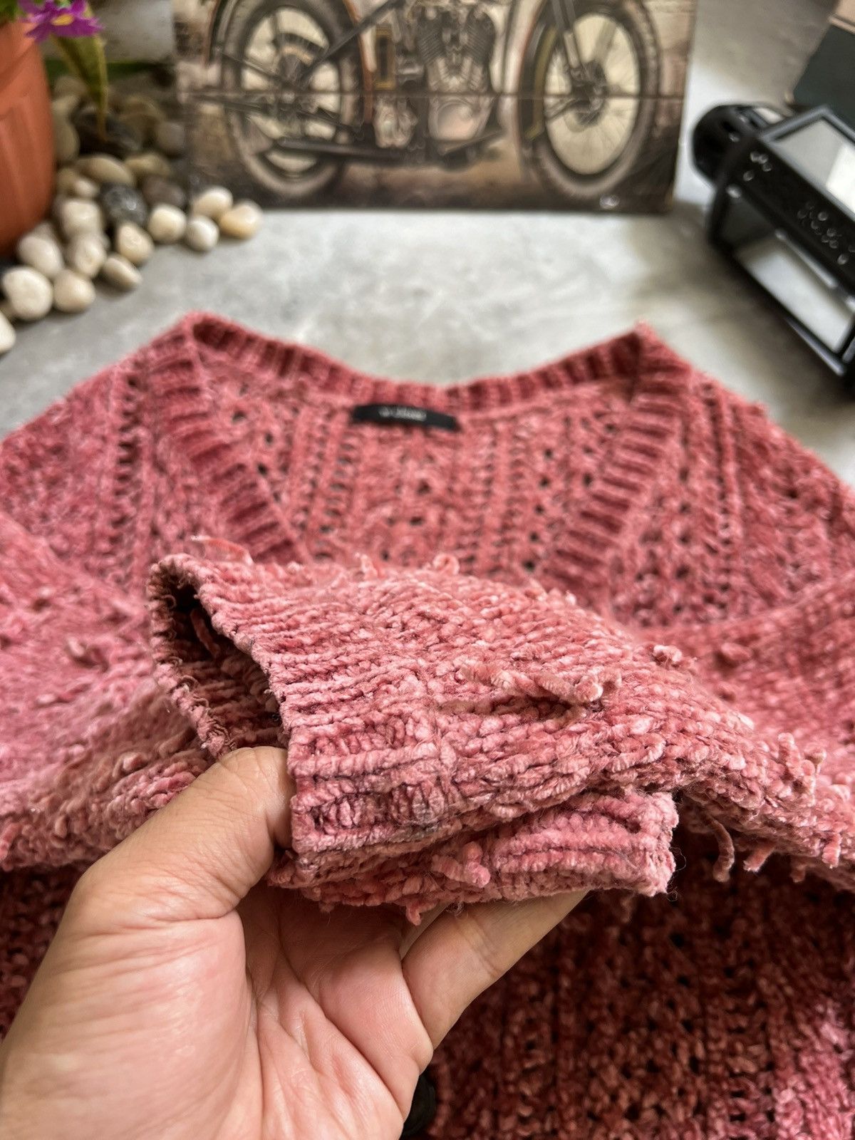 Japanese Brand 🔥 VTG 🔥 Japanese W Closet Knit Short Cardigan Size US XL / EU 56 / 4 - 10 Thumbnail