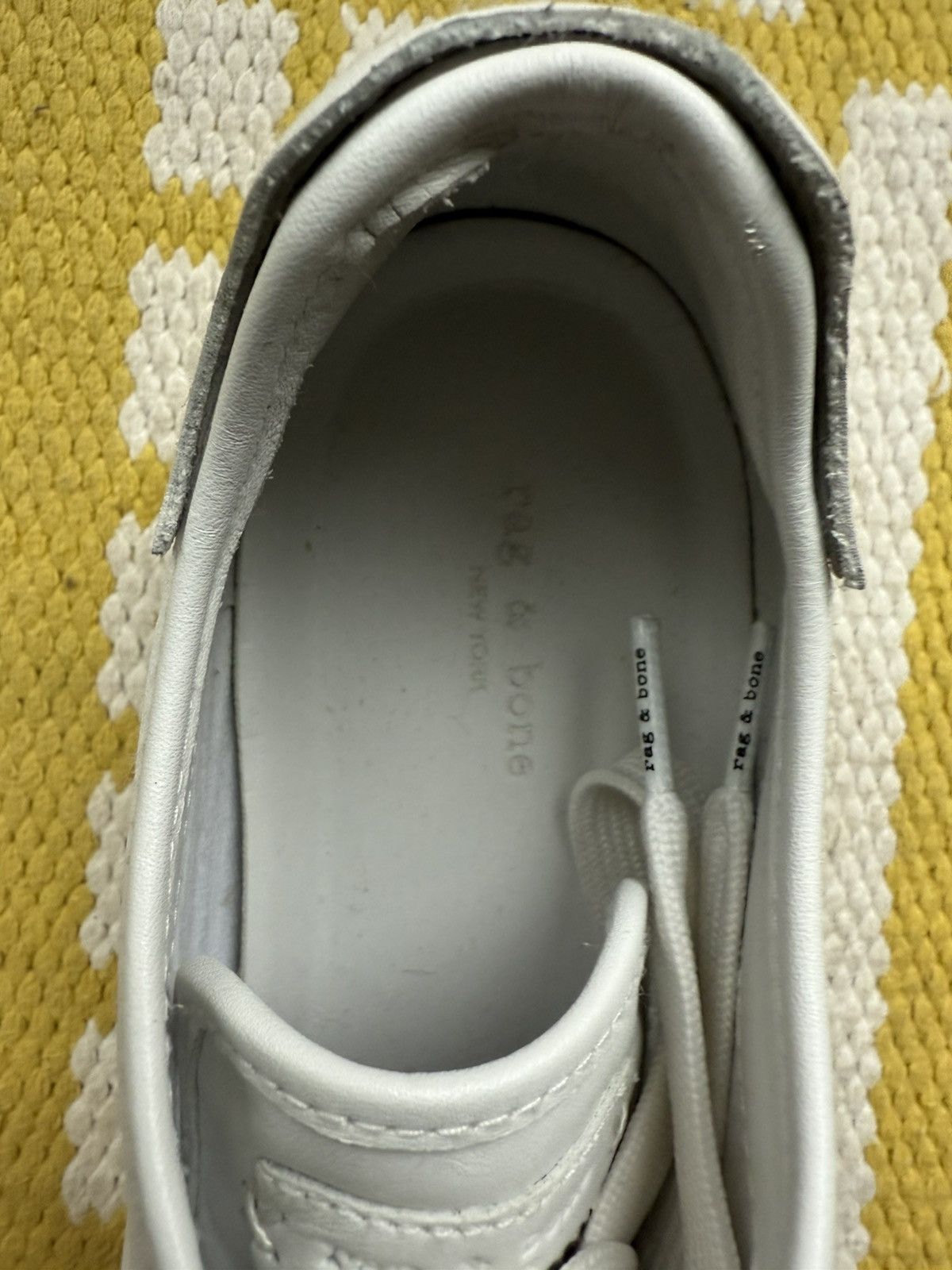 Rag & Bone Rag & Bone Army White Low Top Sneakers Size US 8 / IT 38 - 6 Thumbnail