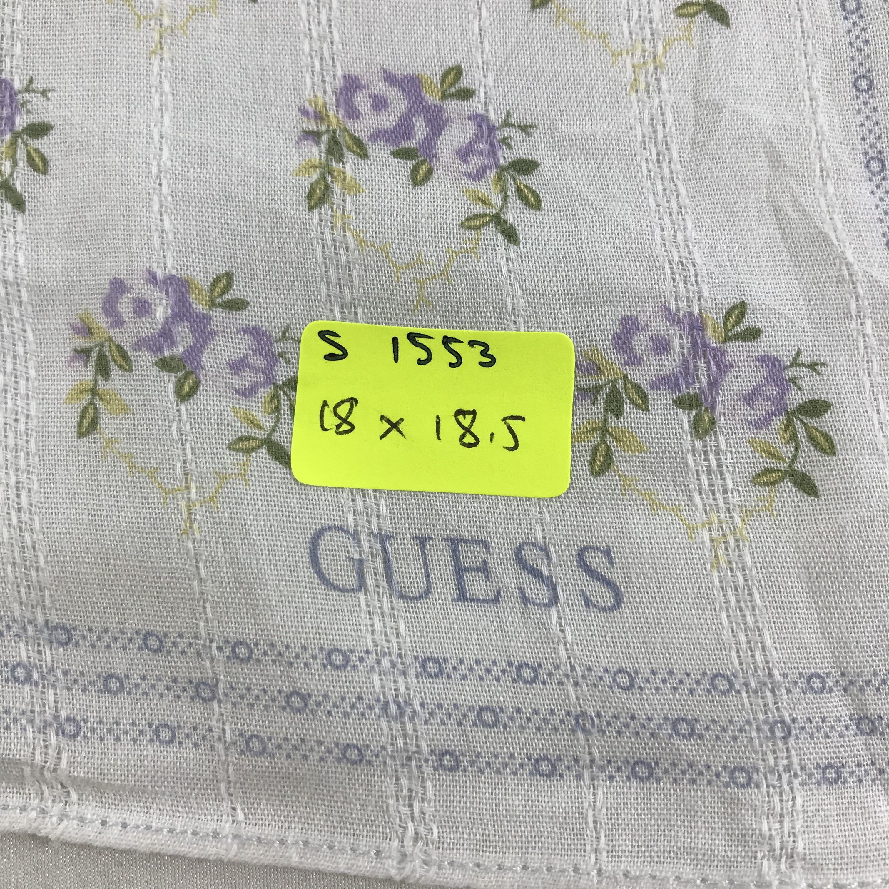 Guess × Vintage Guess Bandana / Handkerchief / Neckerchief - S1553 Size ONE SIZE - 6 Thumbnail