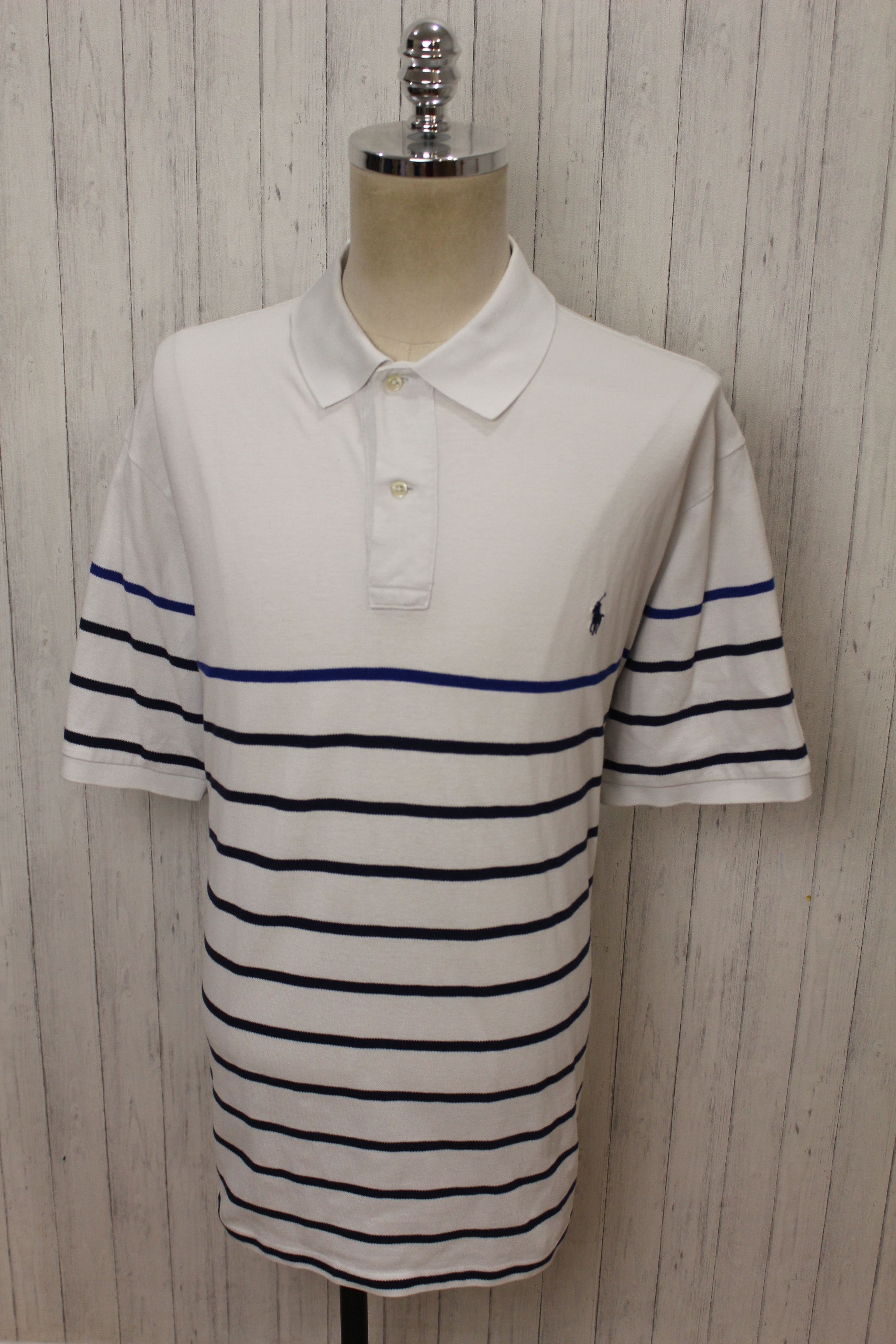 Polo Ralph Lauren RALPH LAUREN Short Sleeve White Polo Shirt Size 2XL Size US XXL / EU 58 / 5 - 4 Thumbnail