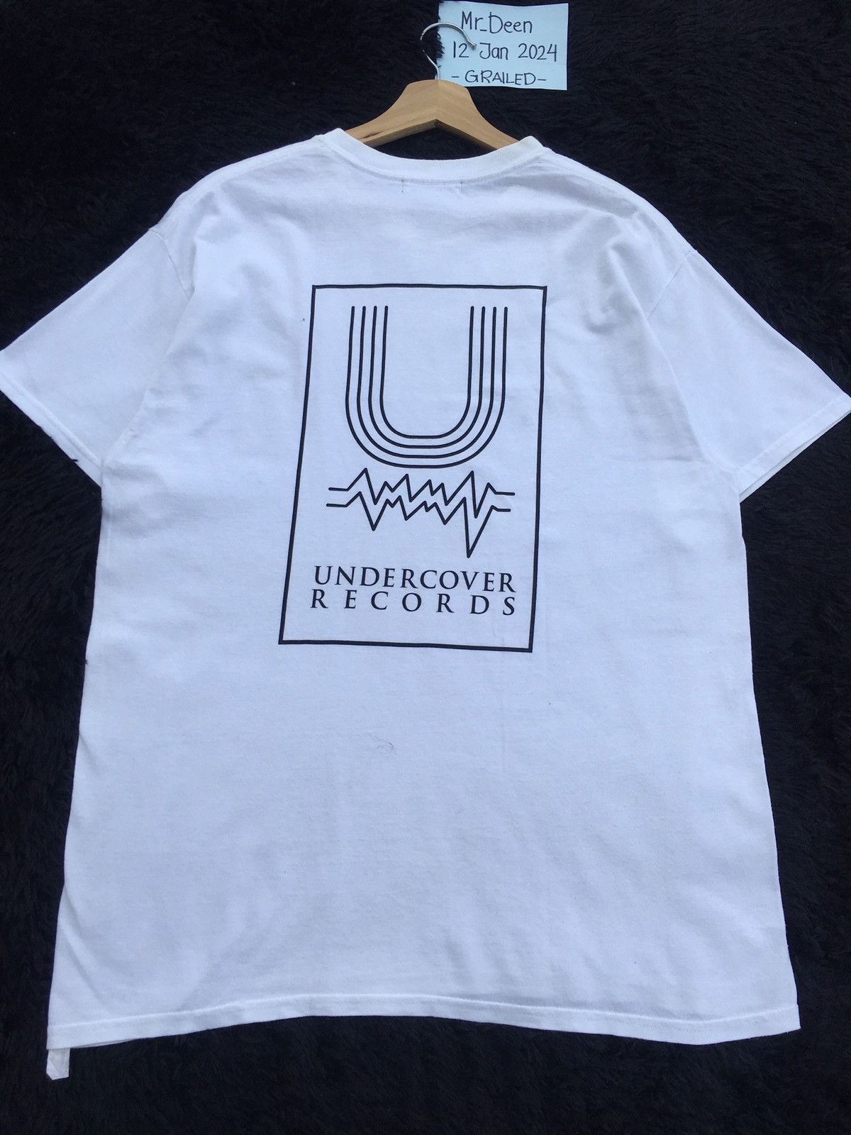 Undercover Rare UNDERCOVER Records “WAHNFRIEDEN” Spellout Tshirt Size US L / EU 52-54 / 3 - 20 Thumbnail