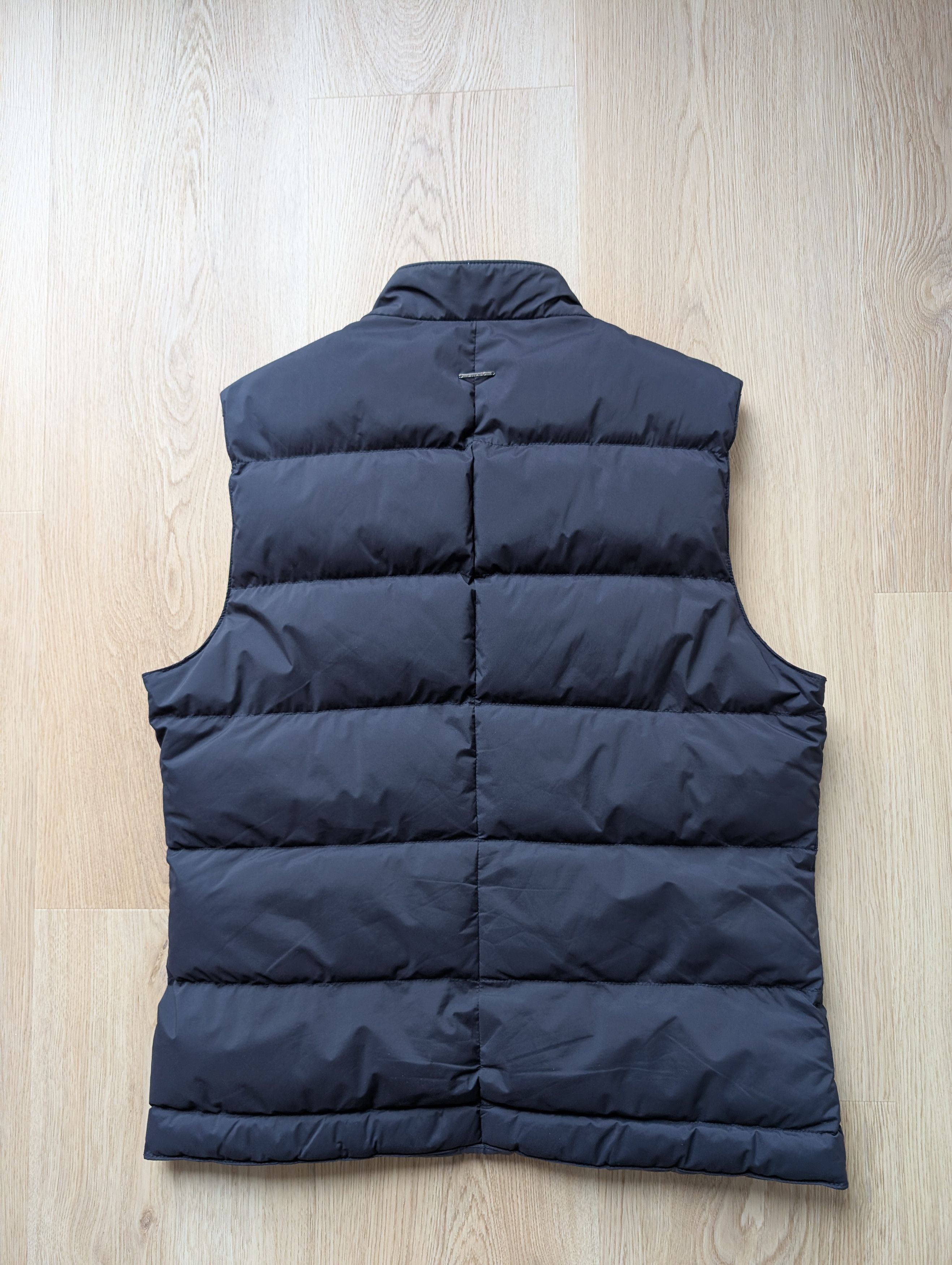 Gabicci Gabbiacci Milano Mens Gilet Vest Navy Old Money Luxury Italy Size US L / EU 52-54 / 3 - 12 Thumbnail