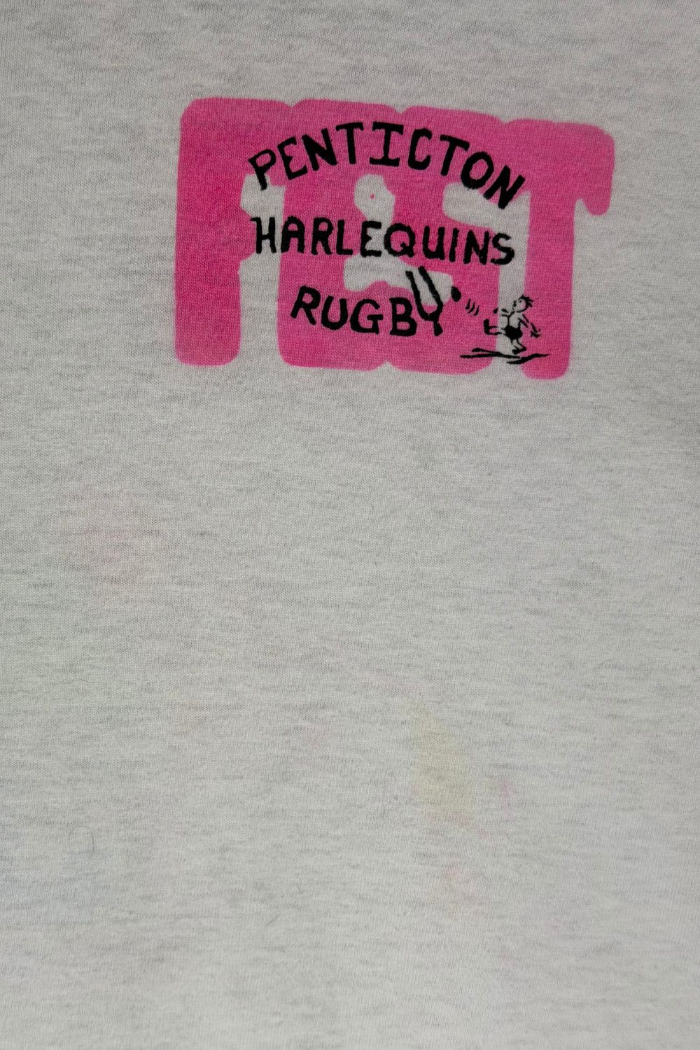 Hanes 90s Penticton Harlequins Rugby Graphic Tee USA Made Hanes L Size US L / EU 52-54 / 3 - 6 Thumbnail