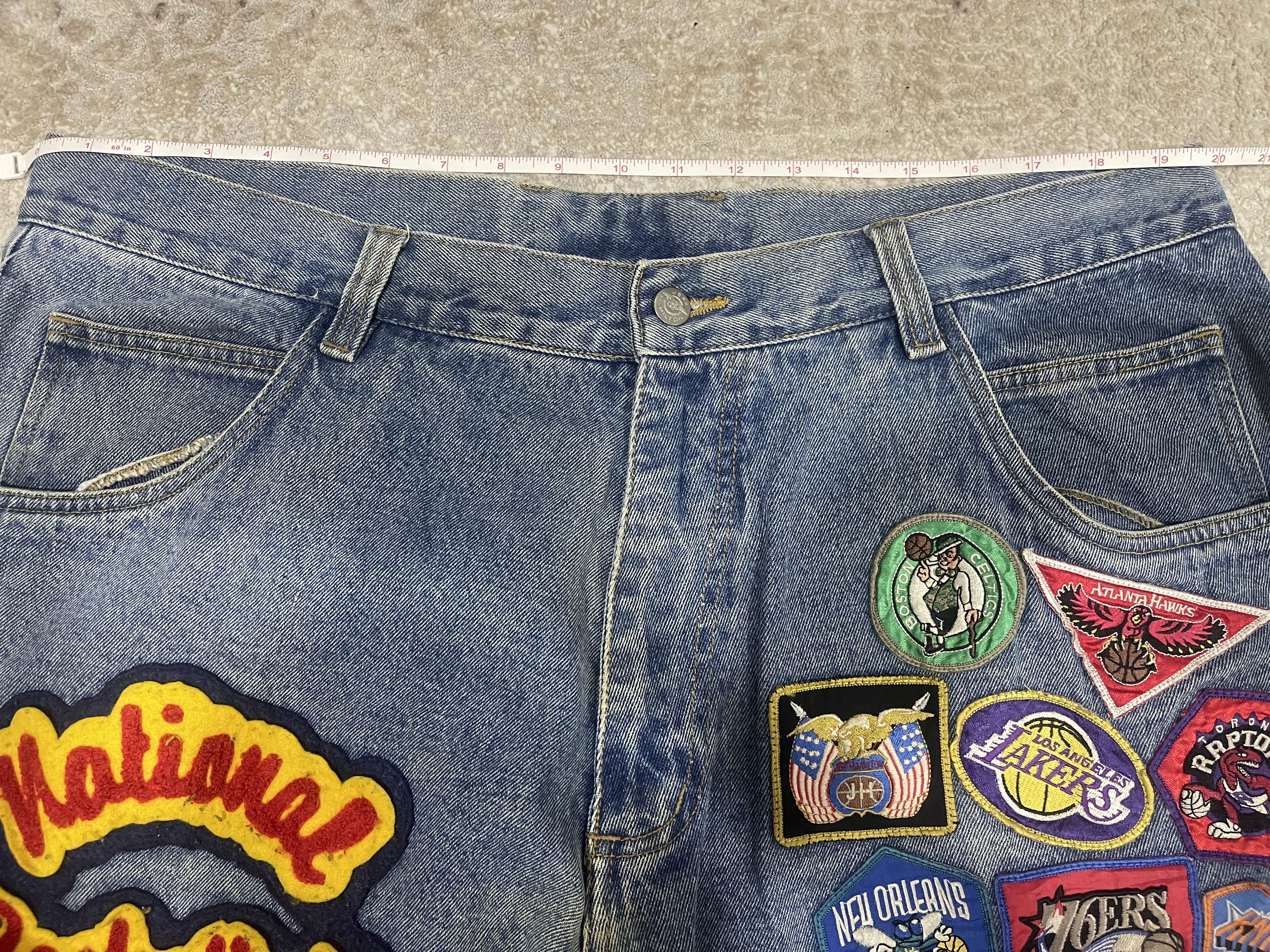 NBA Vintage Jeff Hamilton NBA Jeans Size US 40 / EU 56 - 8 Thumbnail