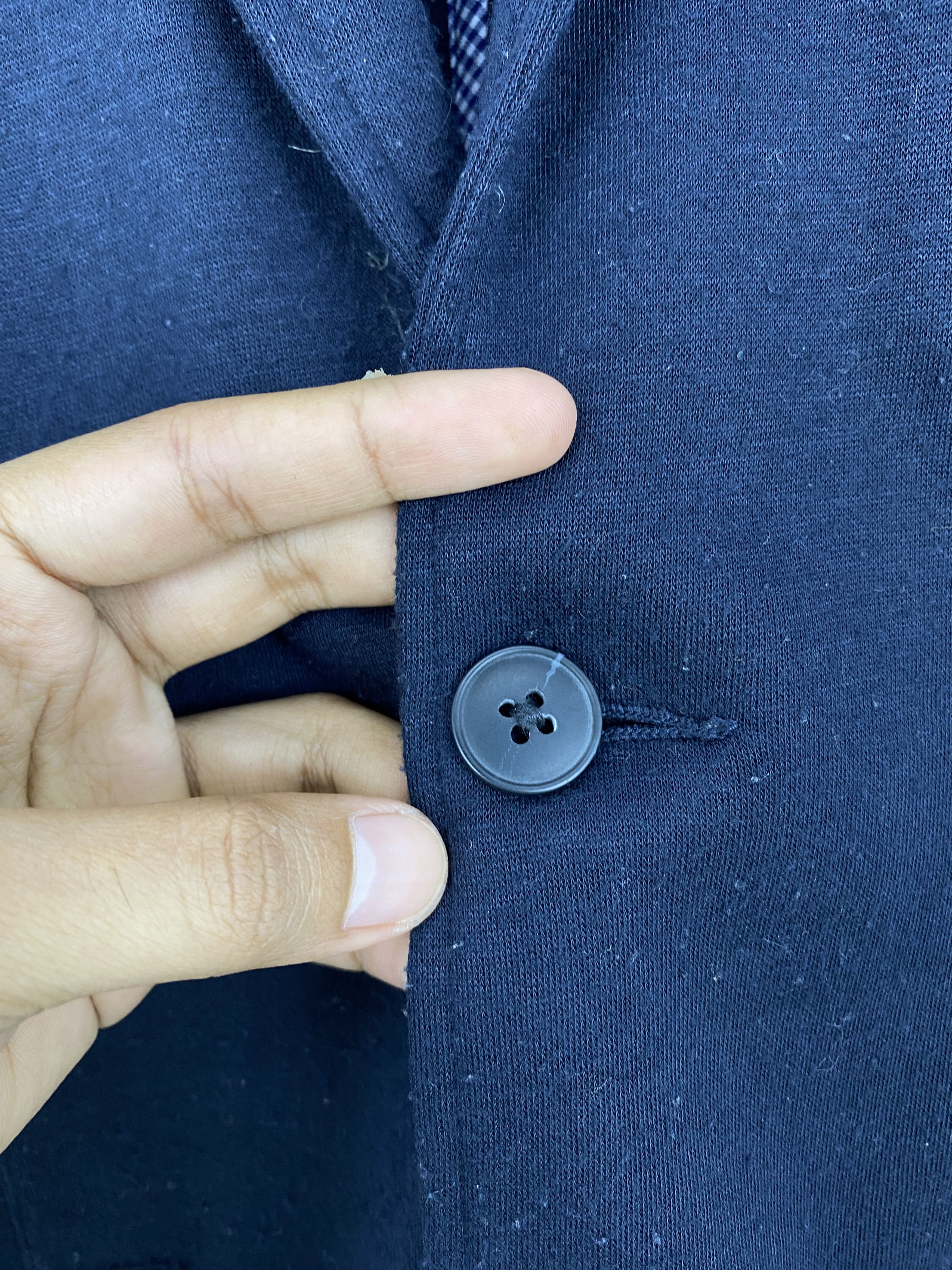 Japanese Brand Vtg Japanese Brand Black Coat Button Up Light Jacket JA0115 Size US L / EU 52-54 / 3 - 8 Thumbnail