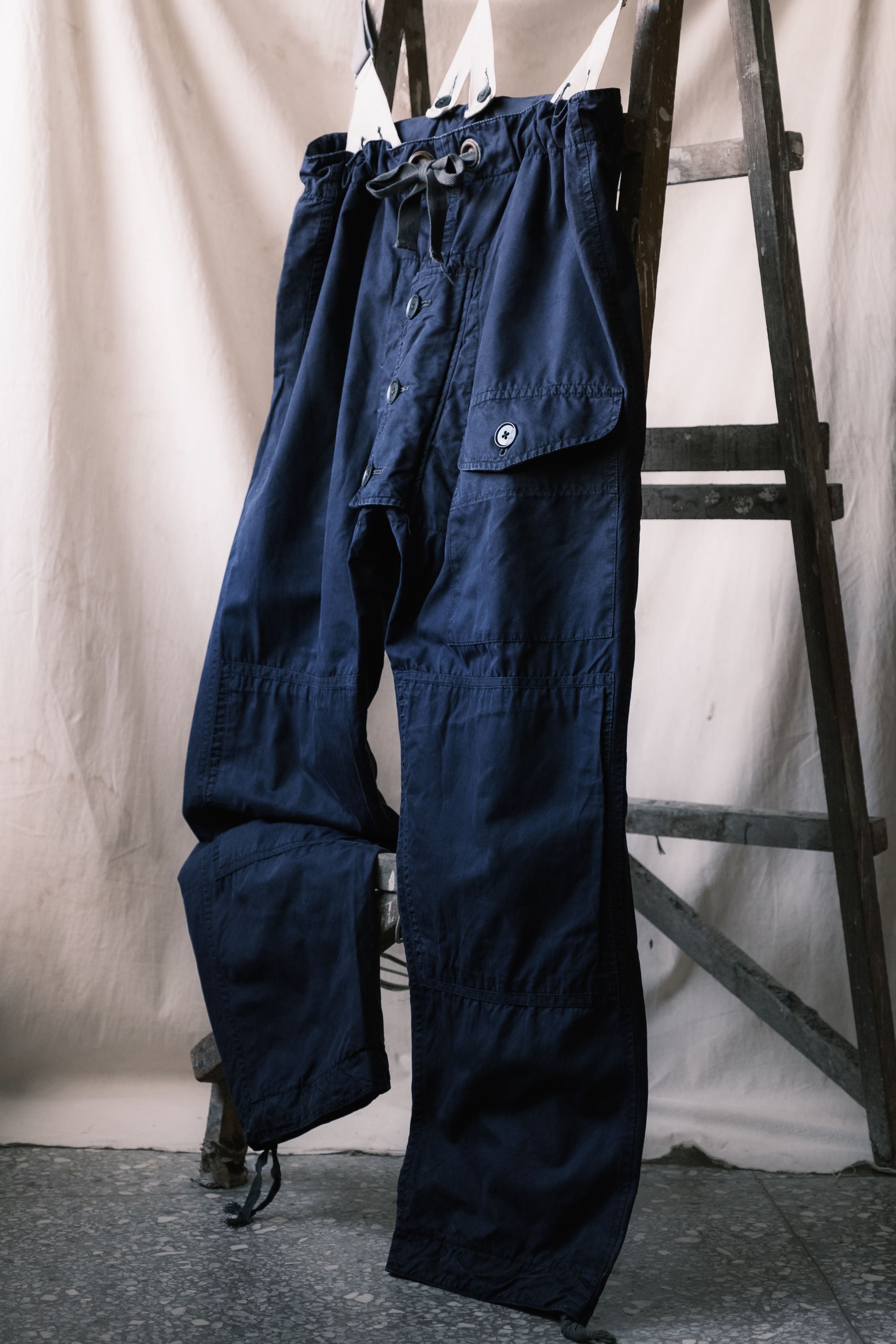 Other 1962’s British Royal Navy Windproof Ventile Trousers Size US 34 / EU 50 - 2 Thumbnail