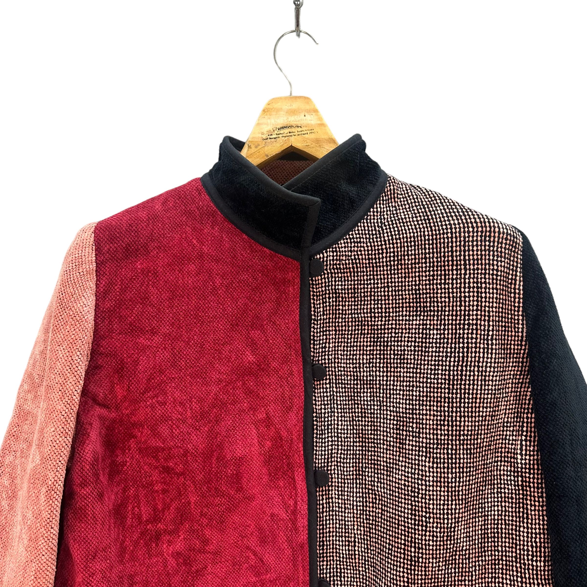 Annikki Karvinen ANNIKI KARVINEN MULITICOLOR HYBRID JACKET #7959-192 Size M / US 6-8 / IT 42-44 - 2 Thumbnail