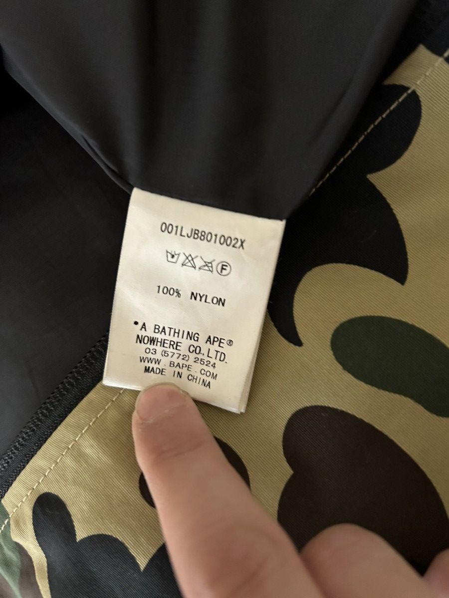 Bape Bape yellow camo light jacket windbreaker Size US L / EU 52-54 / 3 - 5 Thumbnail