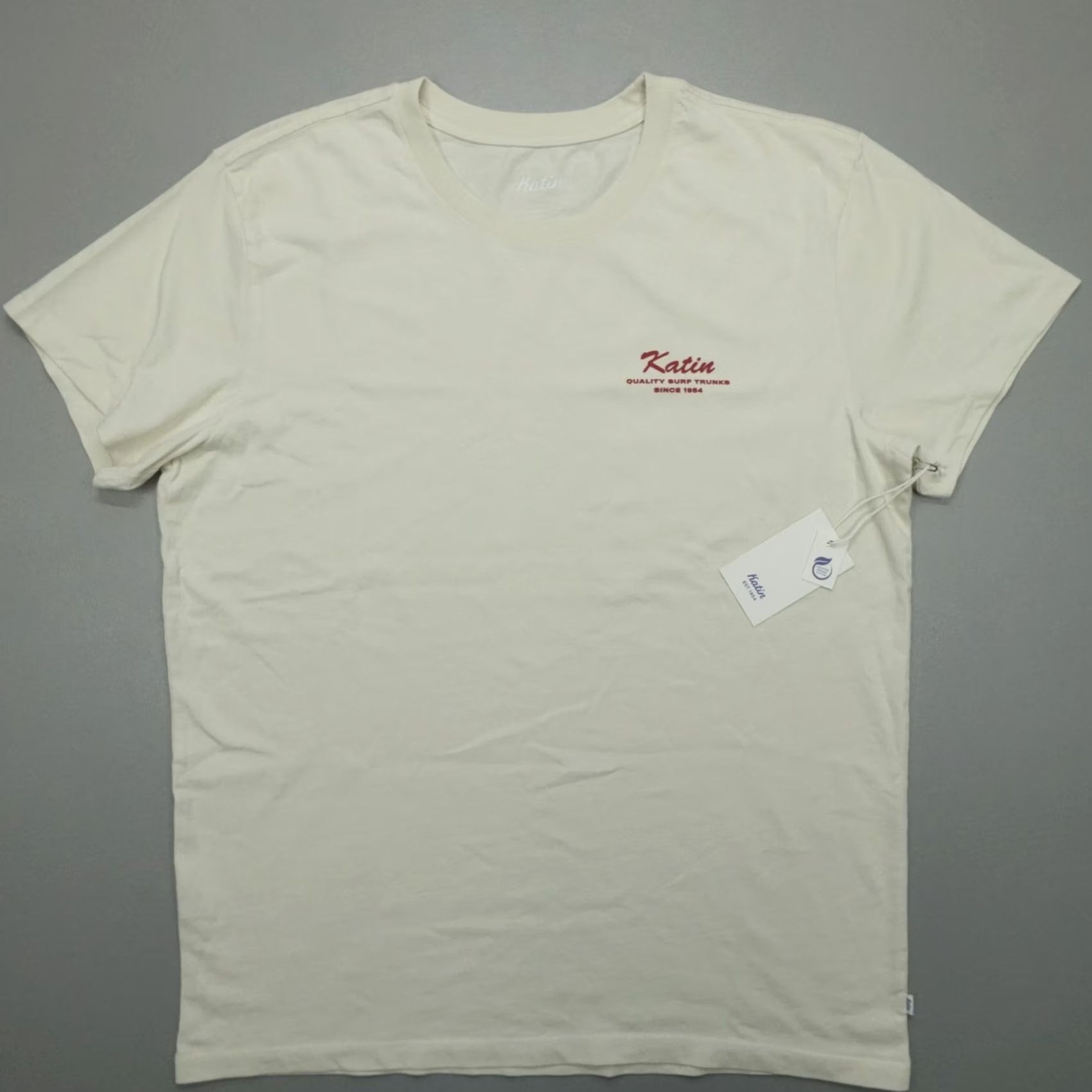 Katin Katin Vintage White T-Shirt Men's Size L Kobra Graphic Tee Organic Cotton Size US L / EU 52-54 / 3 - 2 Thumbnail