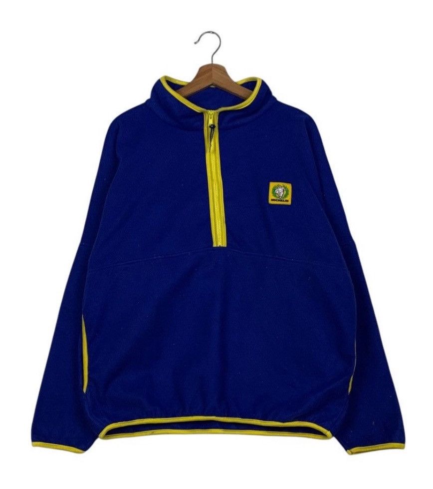 Japanese Brand MICHELIN Half Zip Turtleneck Pullover Fleece #2026-C88 Size US M / EU 48-50 / 2 - 1 Thumbnail