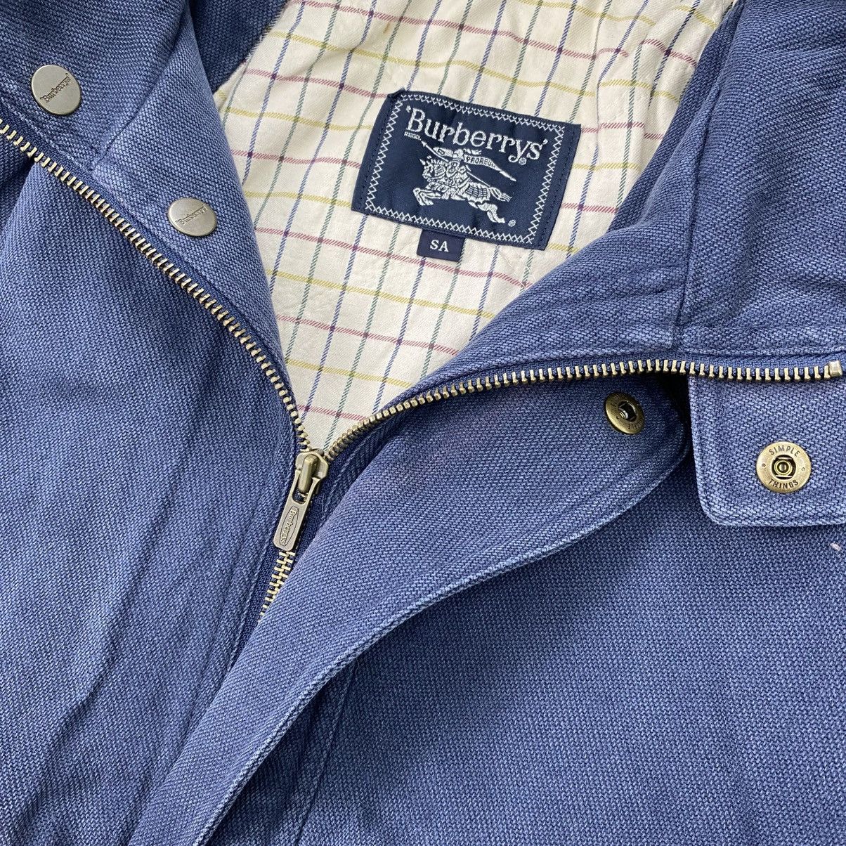 Burberry Vintage Burberrys London Plaid Parka Canvas Jacket Luxury Size US M / EU 48-50 / 2 - 11 Thumbnail
