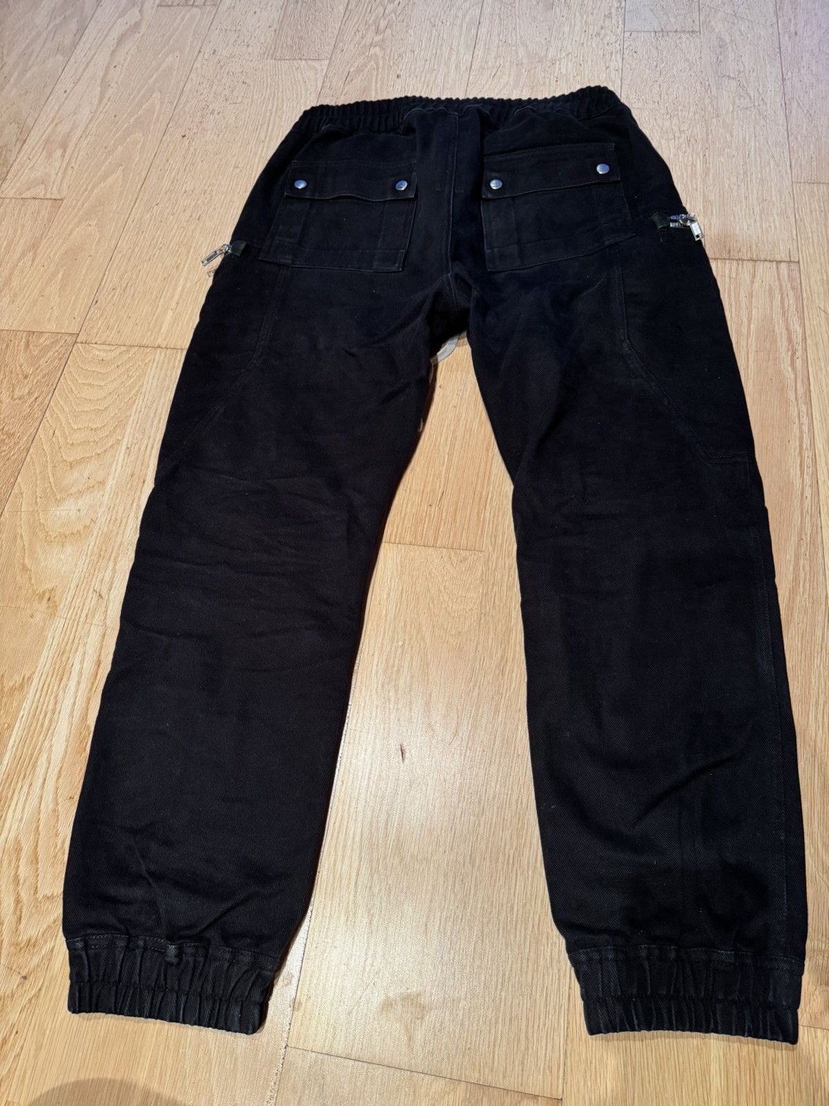 Rick Owens Rick Owens Heavy Cotton Strobe Cargo Pants Size US 36 / EU 52 - 5 Thumbnail