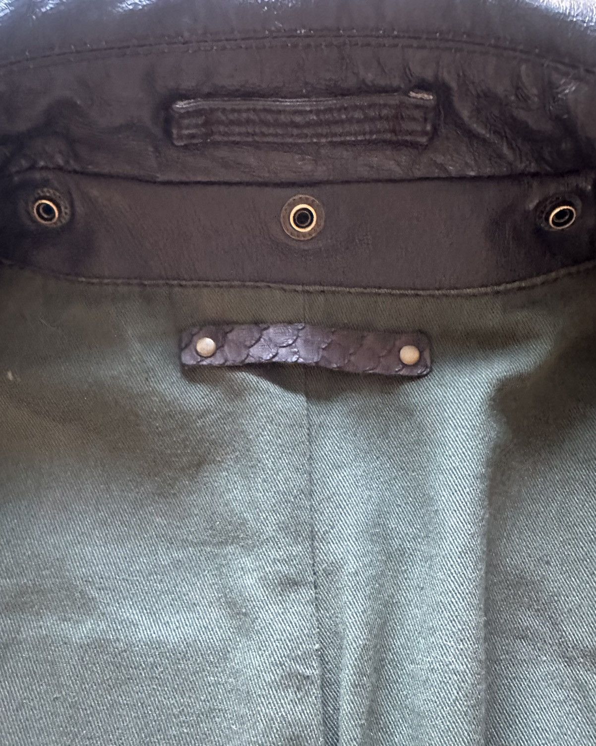 Japanese Brand G.O.A Pigskin Leather Riders Jacket *** Size US M / EU 48-50 / 2 - 6 Thumbnail