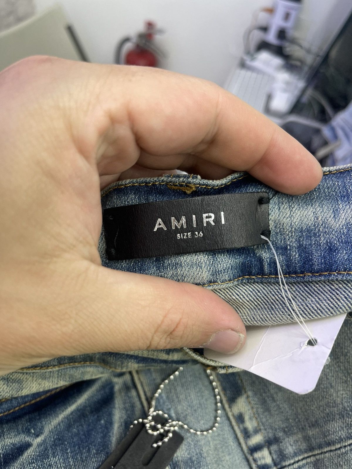 Amiri Amiri Mx1 baby blue bandana Size US 36 / EU 52 - 6 Thumbnail