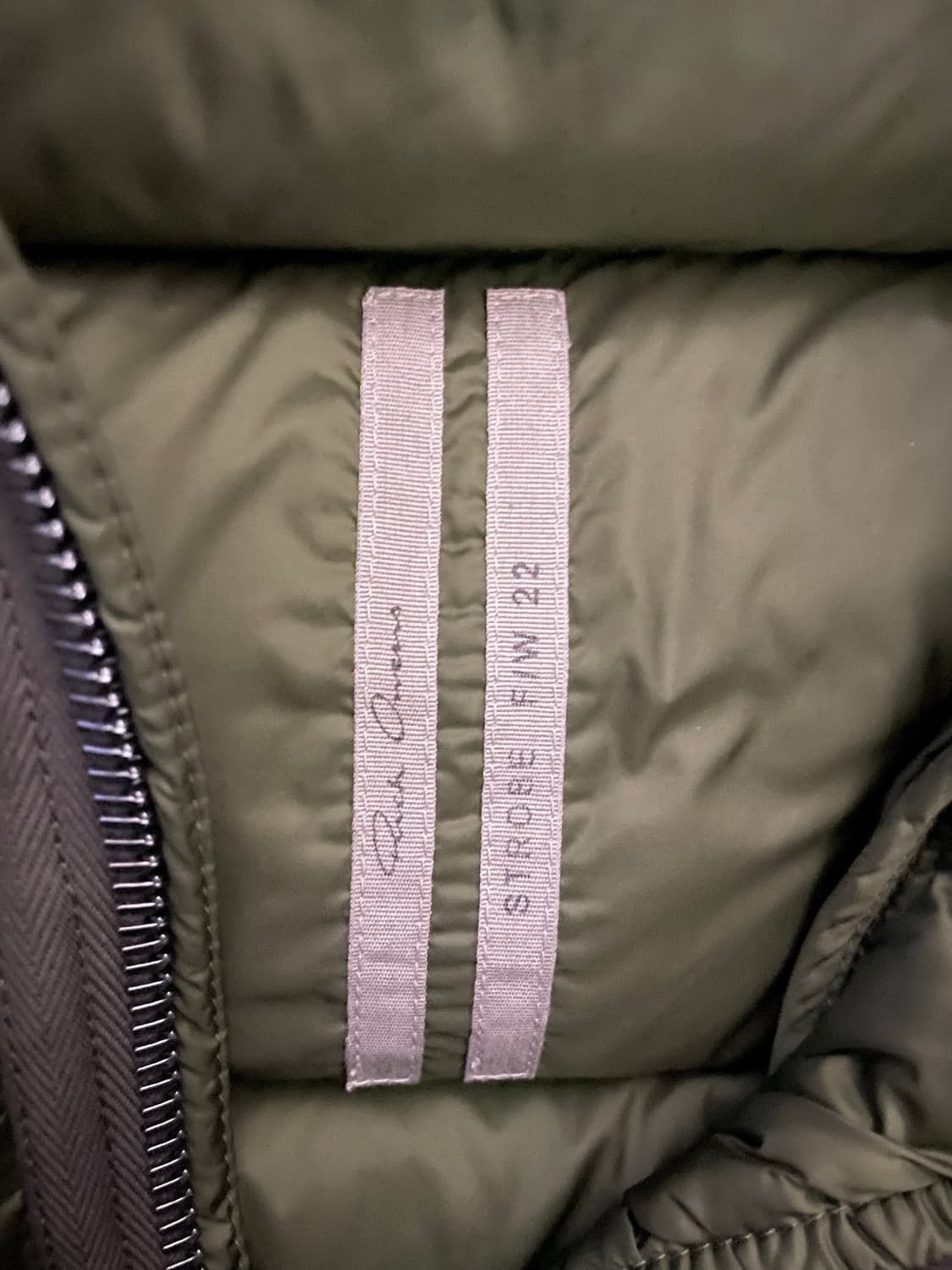 Rick Owens Rick Owena gimp down jacket 22Fw Size US XL / EU 56 / 4 - 2 Thumbnail