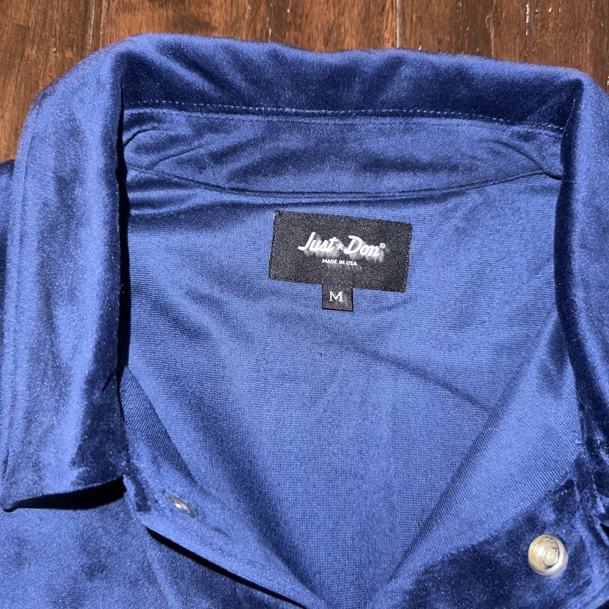 Just Don Just Don Velvet Shooting Shirt size M Size US M / EU 48-50 / 2 - 4 Thumbnail