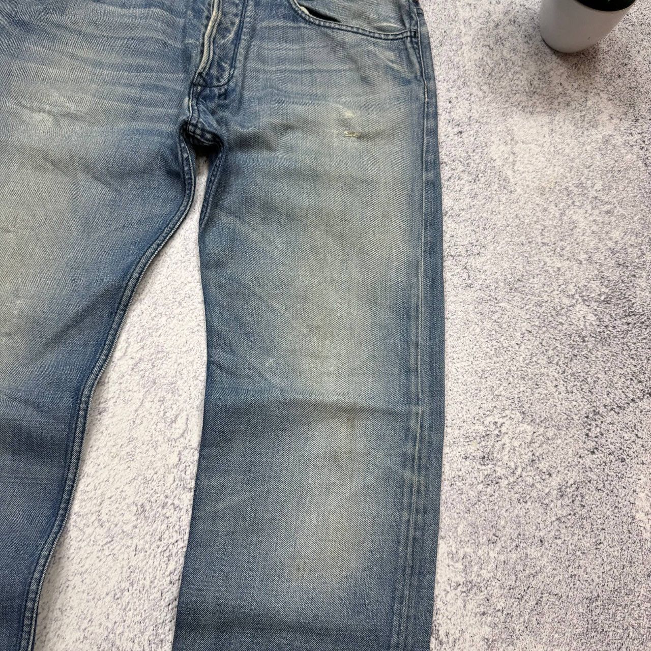 Diesel Diesel Industry Baggy Faded Big Logo Denim Jeans Mens 33 Size US 33 - 9 Thumbnail