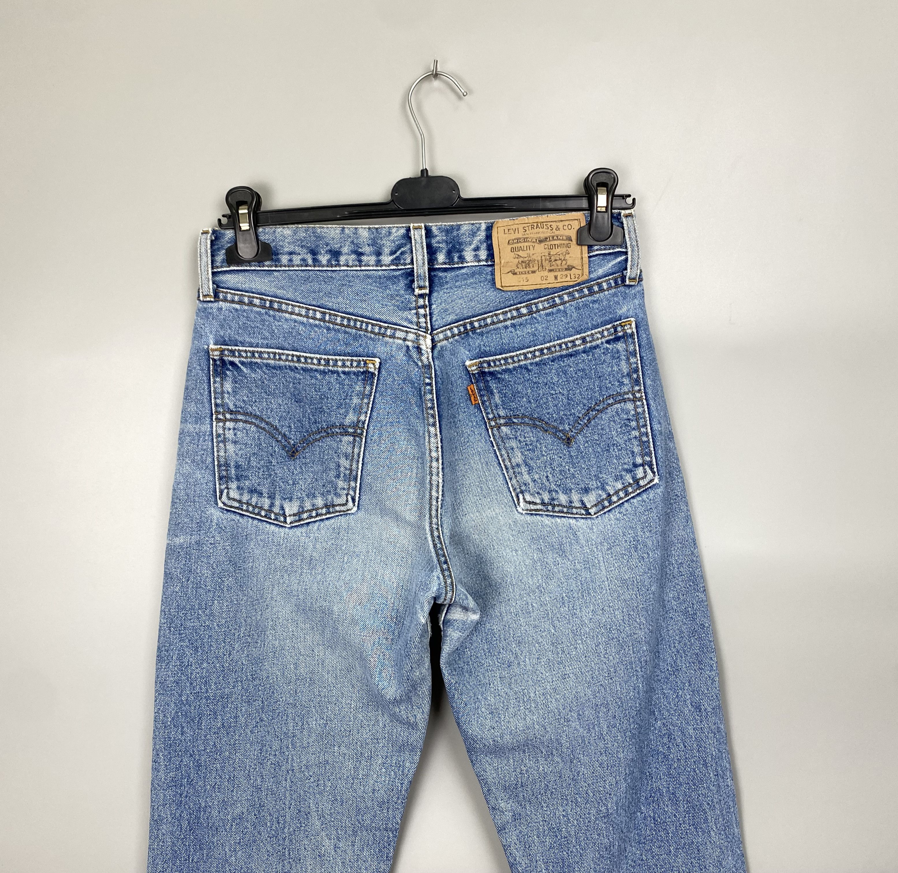 Levi's LEVIS 515 Orange Tab Vintage Blue Denim Jeans W29 L32 Size US 29 - 6 Thumbnail