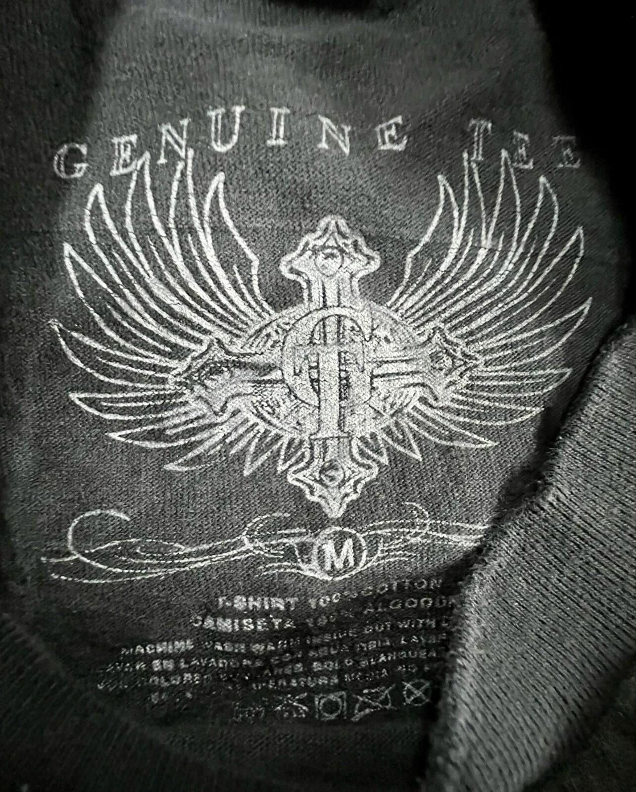 Designer Genuine tee- Lost Knight T- Shirt (Vintage), SIZE: Medium Size US M / EU 48-50 / 2 - 4 Thumbnail