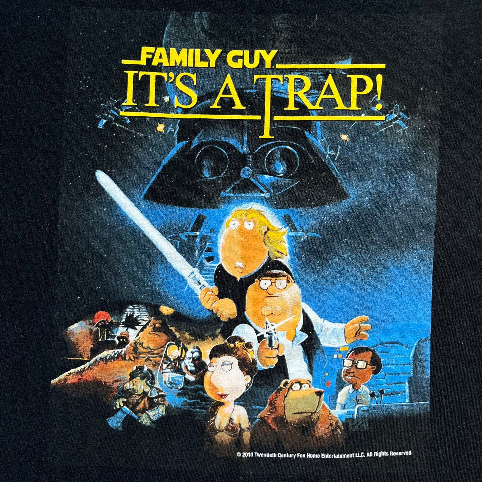 Star Wars Family Guy Star Wars 2010 It's a Trap! Tee Size US L / EU 52-54 / 3 - 2 Thumbnail