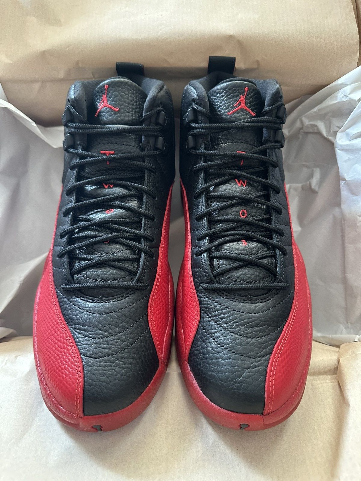 12 Flu Jordan 12 Red Black Red Varsity Red Black 12s Men 12 Flu