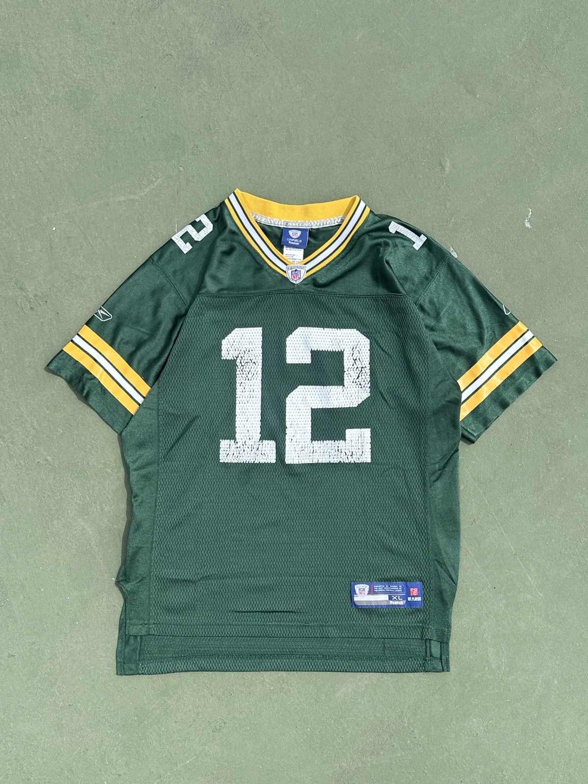 NFL × Reebok Faded Green Bay Packers Jersey Size US XL / EU 56 / 4 - 2 Thumbnail