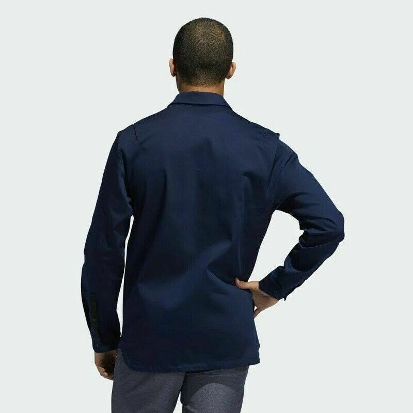 Adidas Adidas Golf AdiX Adicross Shacket Blue Shirt Jacket Mens S Size US S / EU 44-46 / 1 - 10 Thumbnail