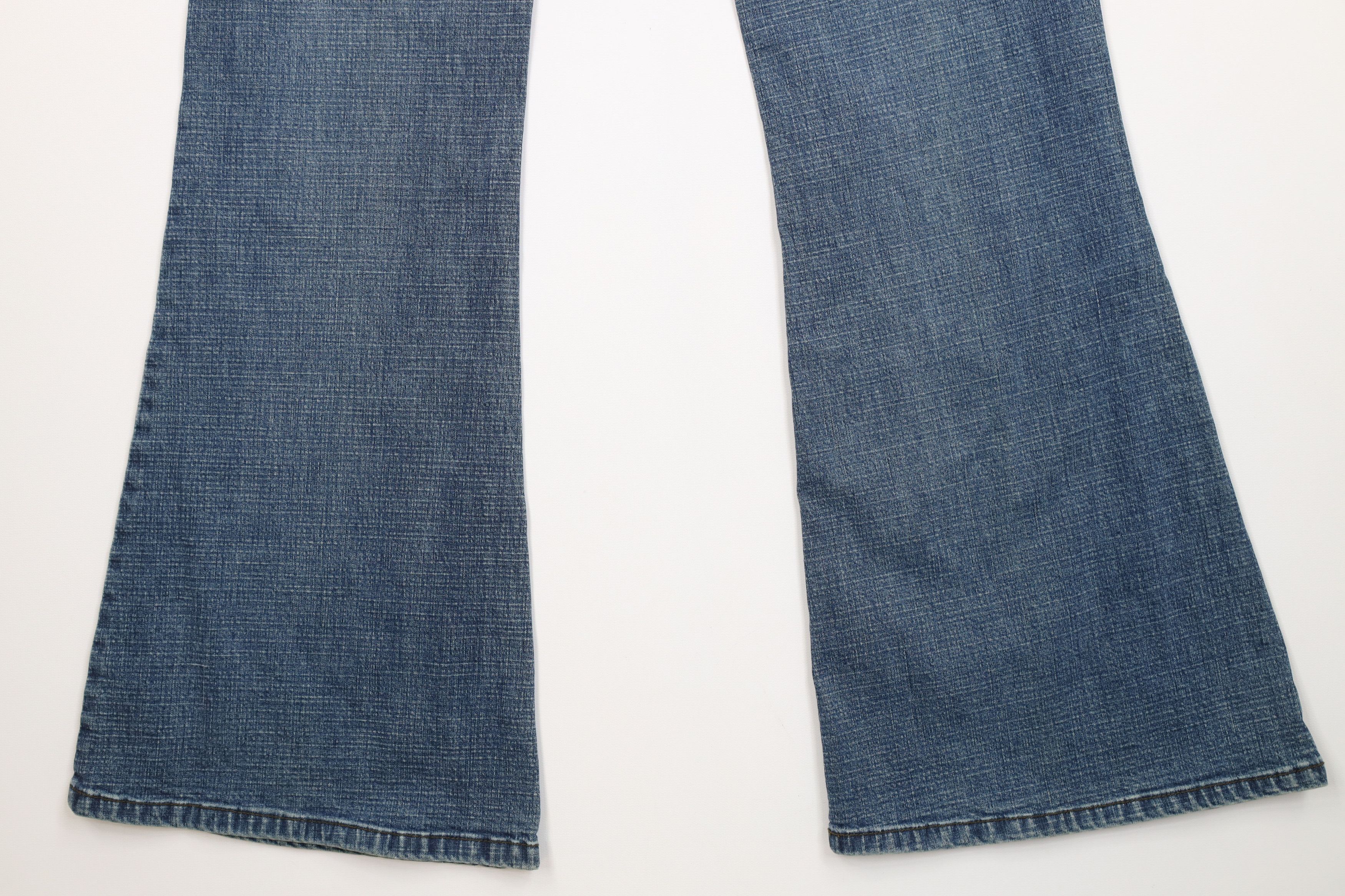 Vintage Vintage 90s Y2K MUDD Babydoll Flared Wide Leg Jeans Blue Size 30" / US 8 / IT 44 - 12 Thumbnail