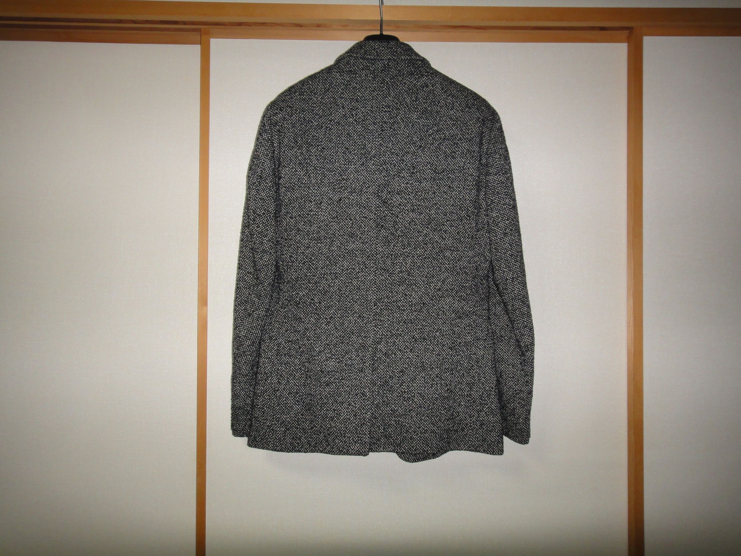 Dolce & Gabbana DOLCE&GABBANA Black Label Tweed Jacket Wool Blend Excellent Size 50R - 3 Thumbnail