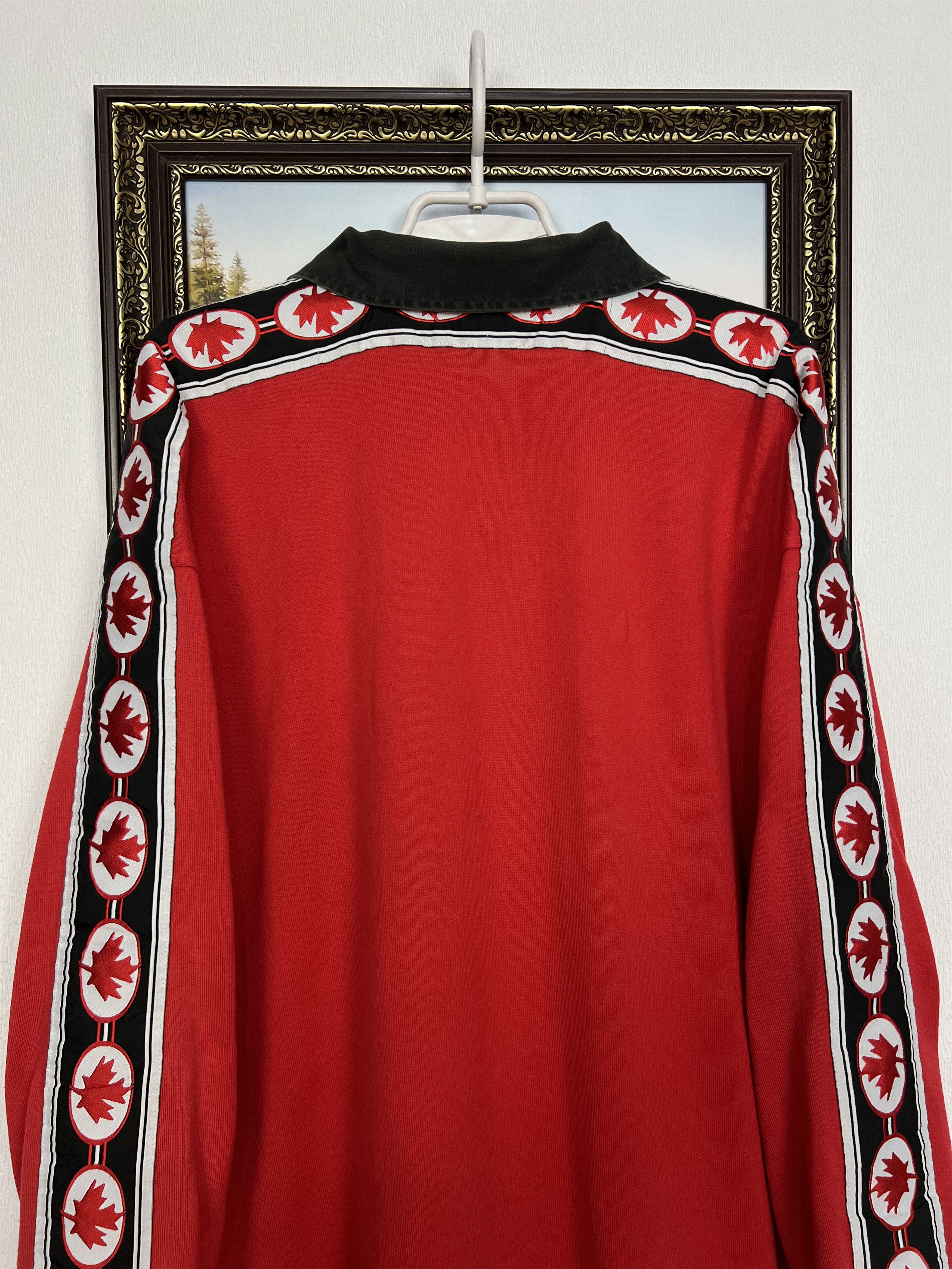Vintage Canterbury Canada Rugby Union Long Sleeve Jersey Trikot Size US XXL / EU 58 / 5 - 9 Thumbnail