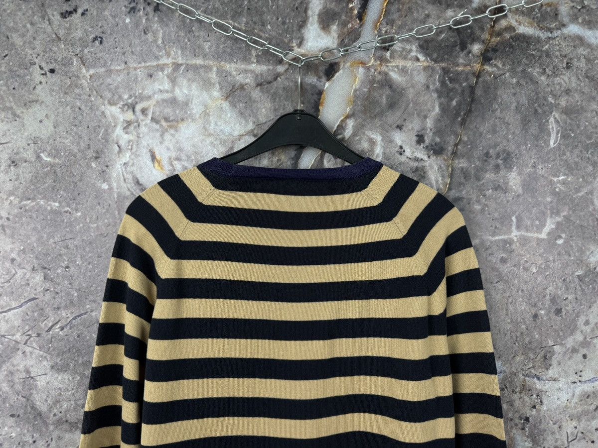 Burberry Men’s Lacoste Sweatshirt Stripes Pullover Size 5 ( Large ) Size US L / EU 52-54 / 3 - 10 Thumbnail