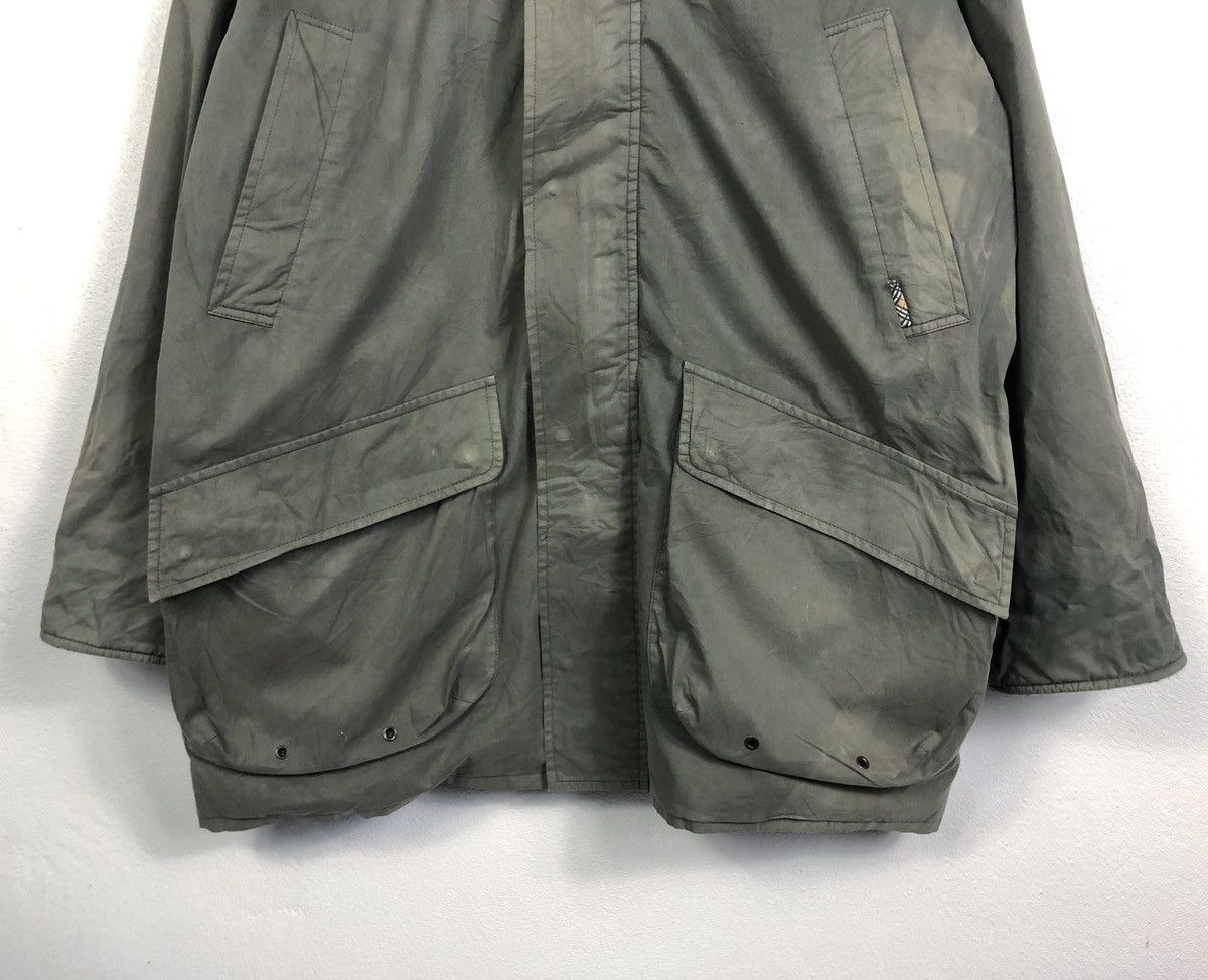 Burberry Vintage Faded Burberry Jacket Nova Check Made in England Size US XXL / EU 58 / 5 - 4 Thumbnail