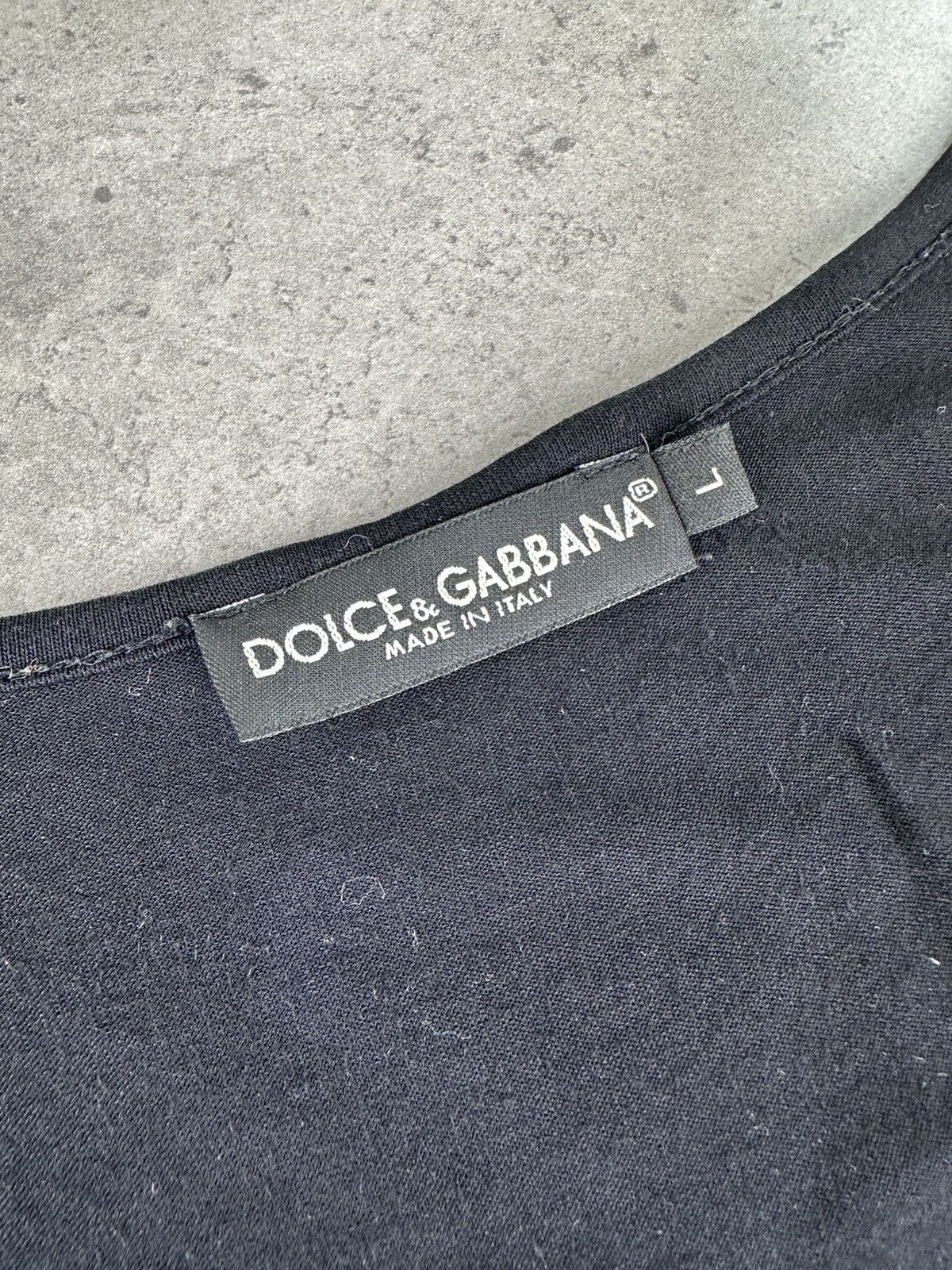 Japanese Brand Dolce&Gabbana Mini Dress With Sequins Size L / US 10 / IT 46 - 2 Thumbnail