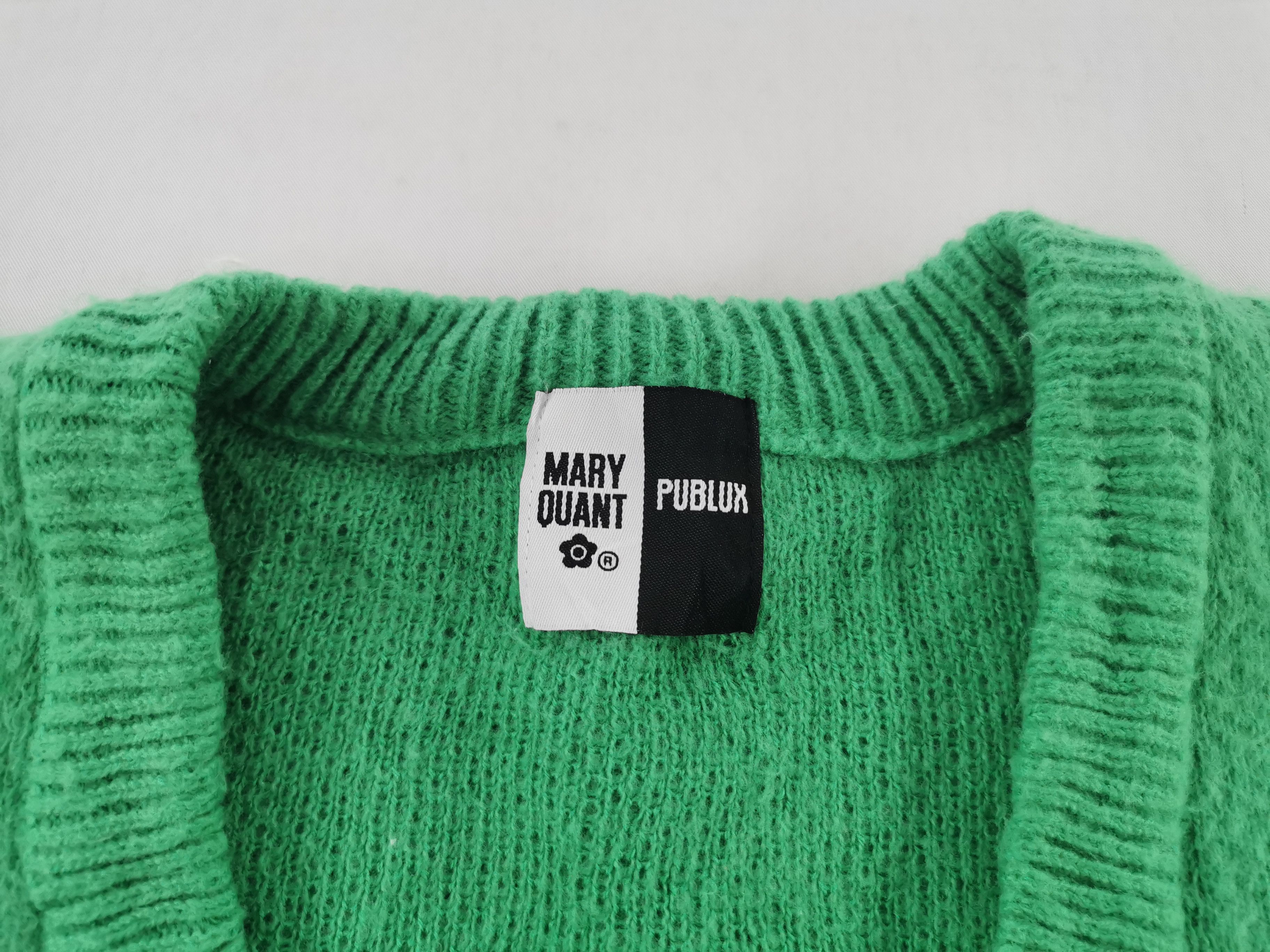 Japanese Brand Mary Quant Publux Cardigan Sweater Womens Size M Size M / US 6-8 / IT 42-44 - 5 Thumbnail