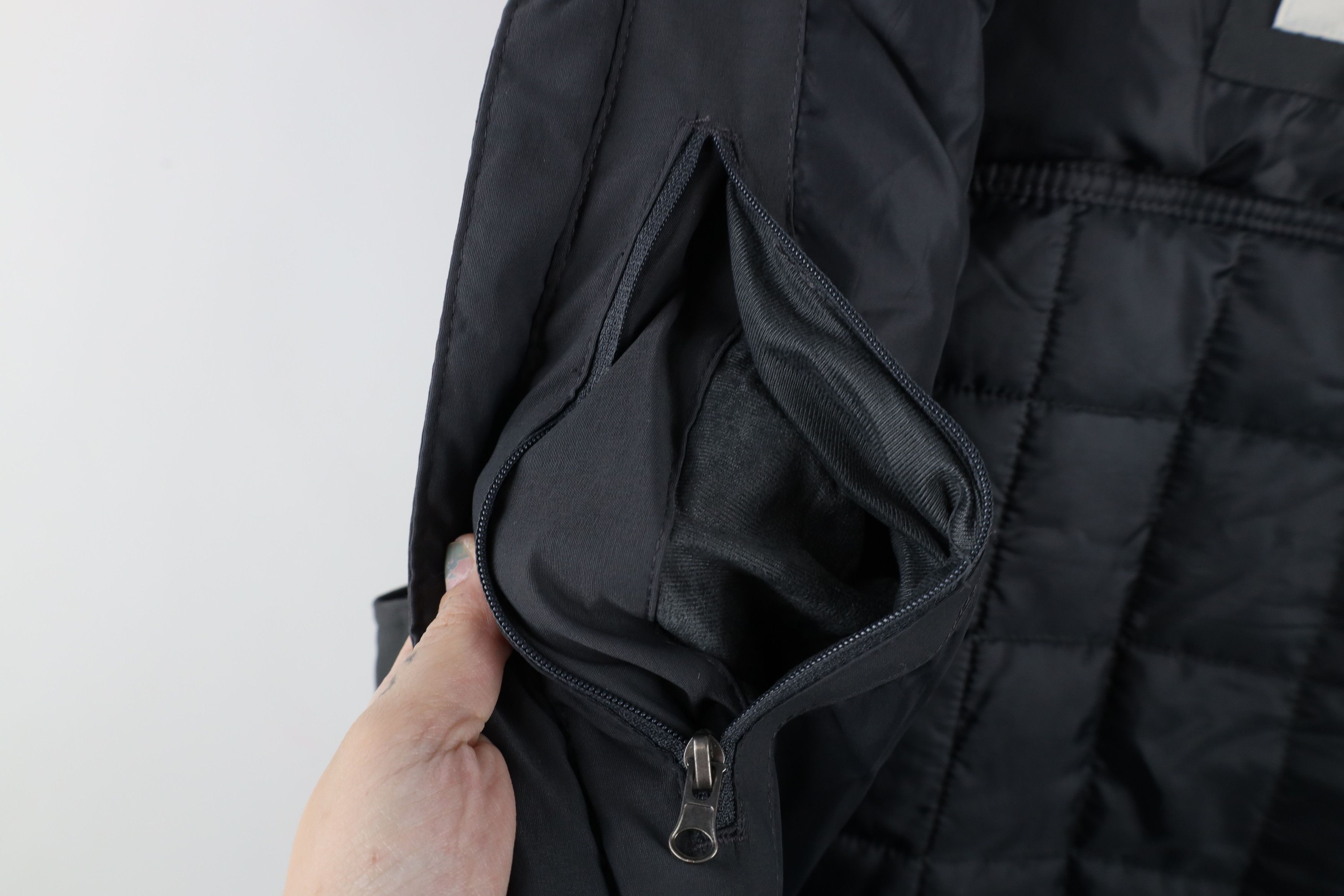 Orvis × Vintage Orvis Spell Out Quilted Full Zip Puffer Vest Jacket Gray Size US M / EU 48-50 / 2 - 10 Thumbnail