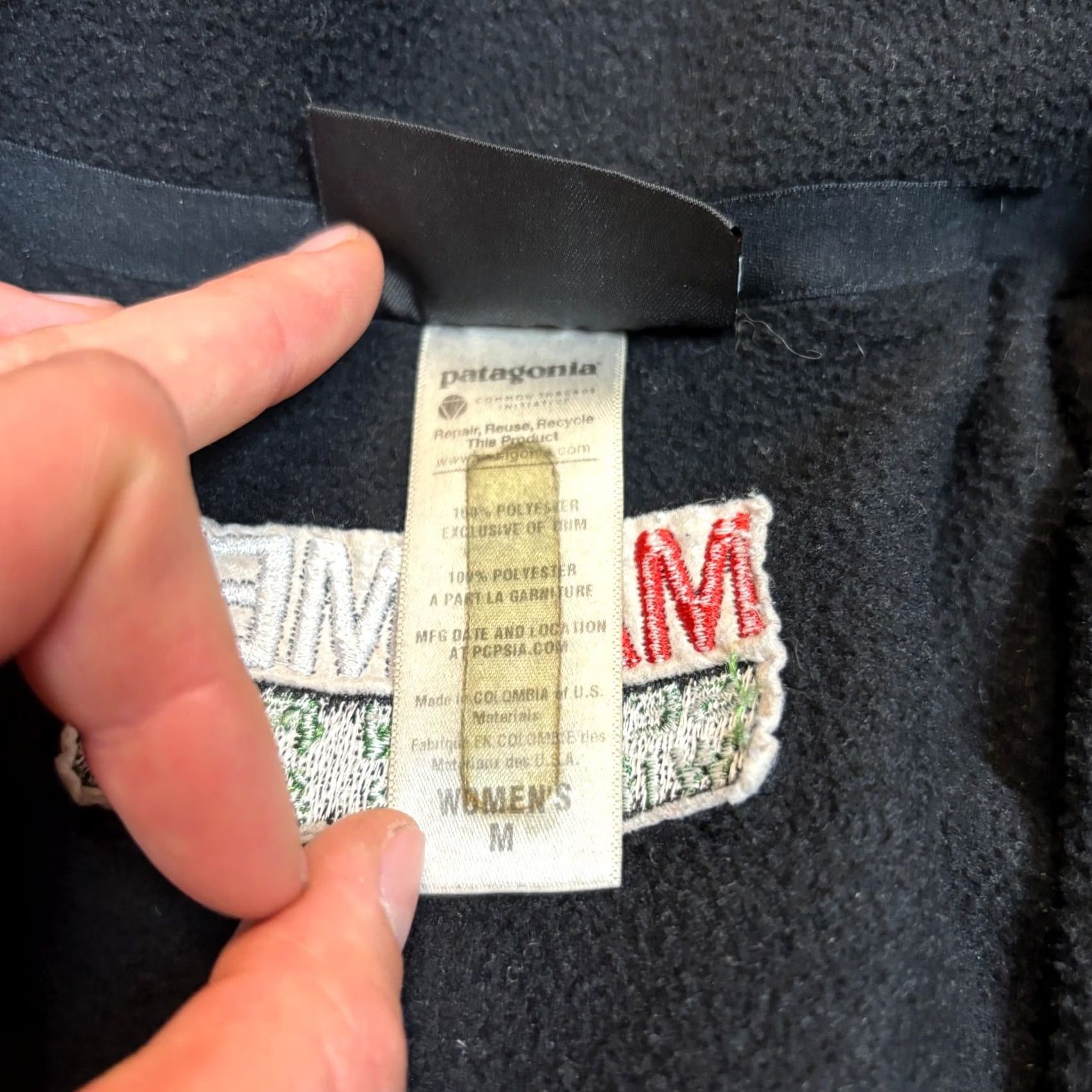 Patagonia VINTAGE Patagonia Mad Men S5 Cast Crew El Capilene Fleece Jacket Women M Granola RARE Size M / US 6-8 / IT 42-44 - 6 Thumbnail