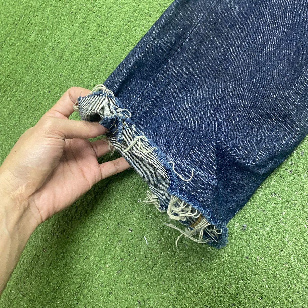 Polo Ralph Lauren W34-36 Polo Ralph Lauren Distressed Denim Jeans Army Ripped Size US 34 / EU 50 - 6 Thumbnail