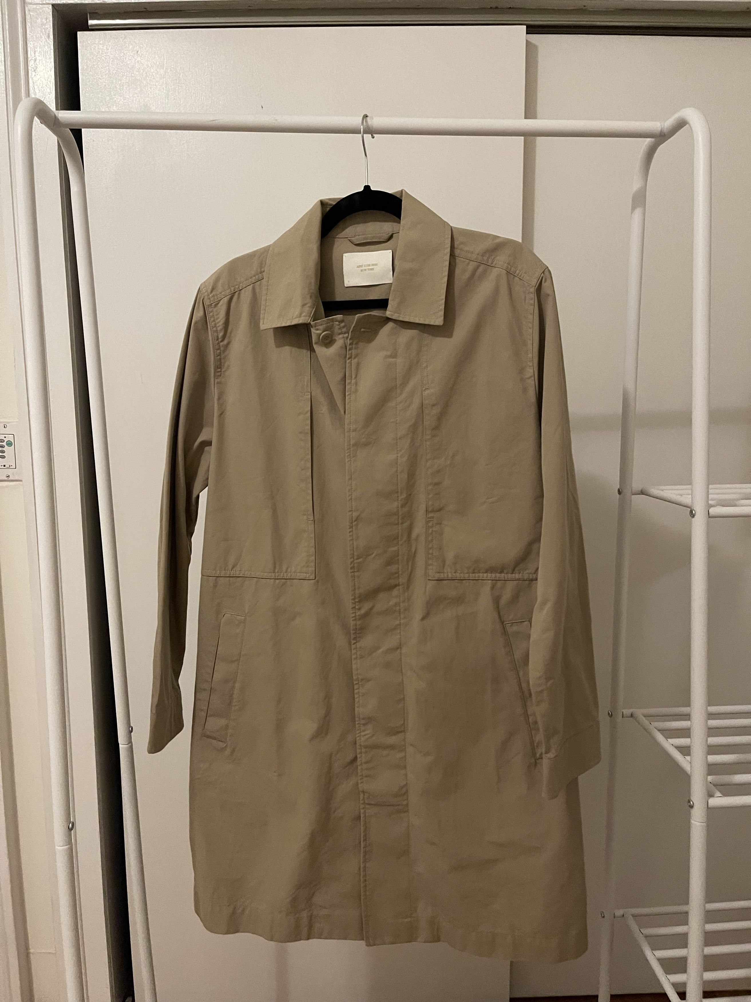 image of Aime Leon Dore Ald - Trench Coat in Beige, Men's (Size Small)