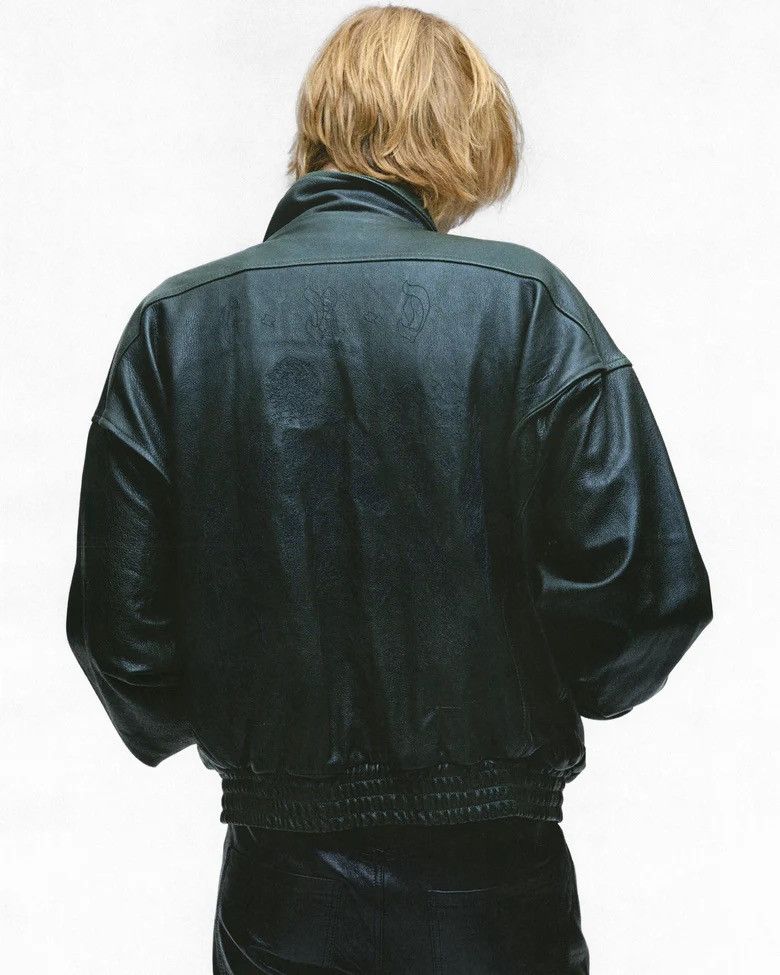 Enfants Riches Deprimes PAINTER'S WIVES LEATHER LIBRARY JACKET Size US XL / EU 56 / 4 - 4 Thumbnail