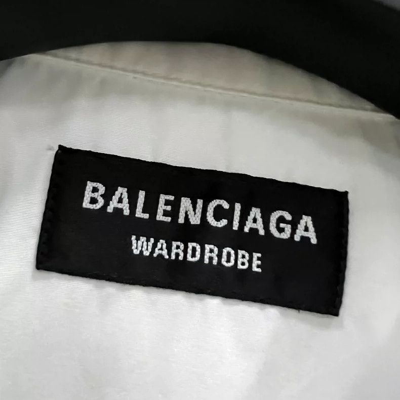 Balenciaga Balenciaga size 37 White BB Embroidered Shirt Size US XS / EU 42 / 0 - 3 Thumbnail