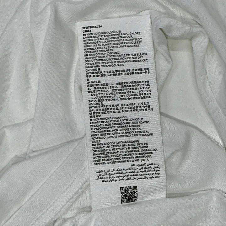 AMI AMIPARIS FW23 Logo Print Short Sleeve T-Shirt -2507 Size US S / EU 44-46 / 1 - 2 Thumbnail