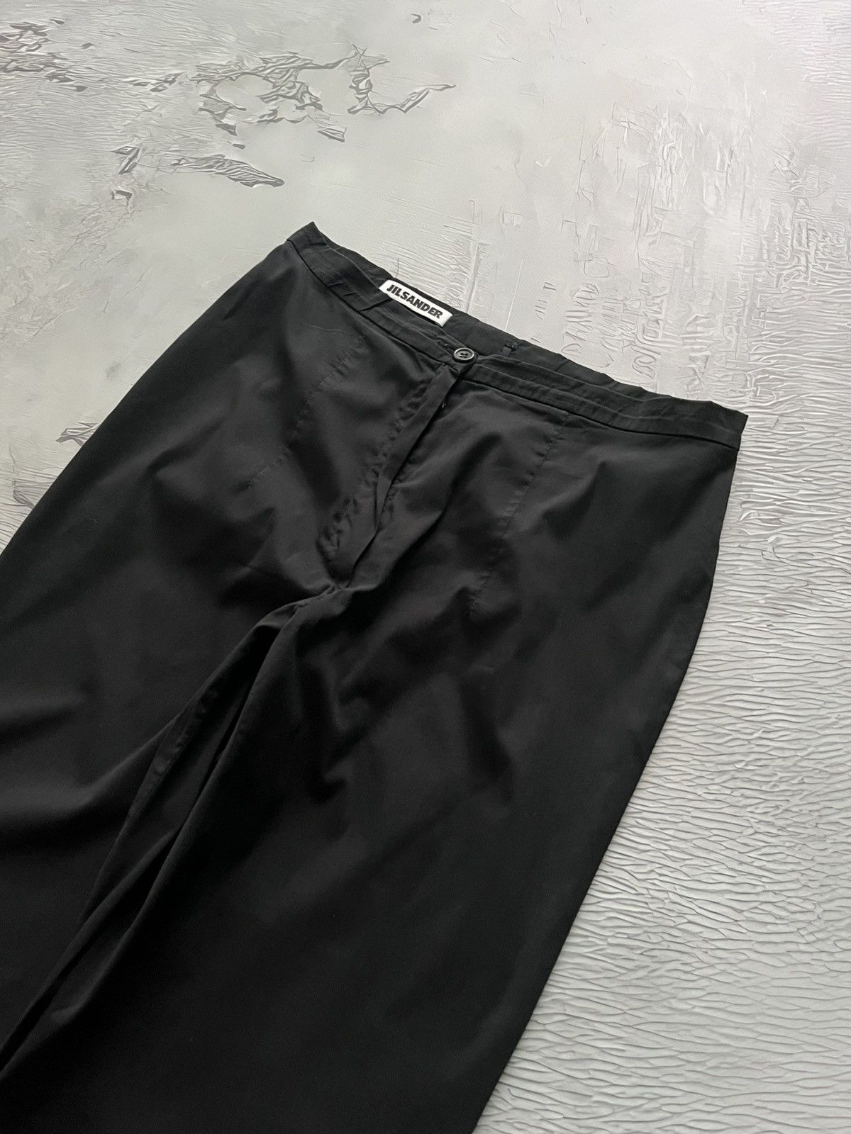 Jil Sander Jil Sander Vintage Luxury Classic Chino Pants Black Size 26" / US 2 / IT 38 - 3 Thumbnail