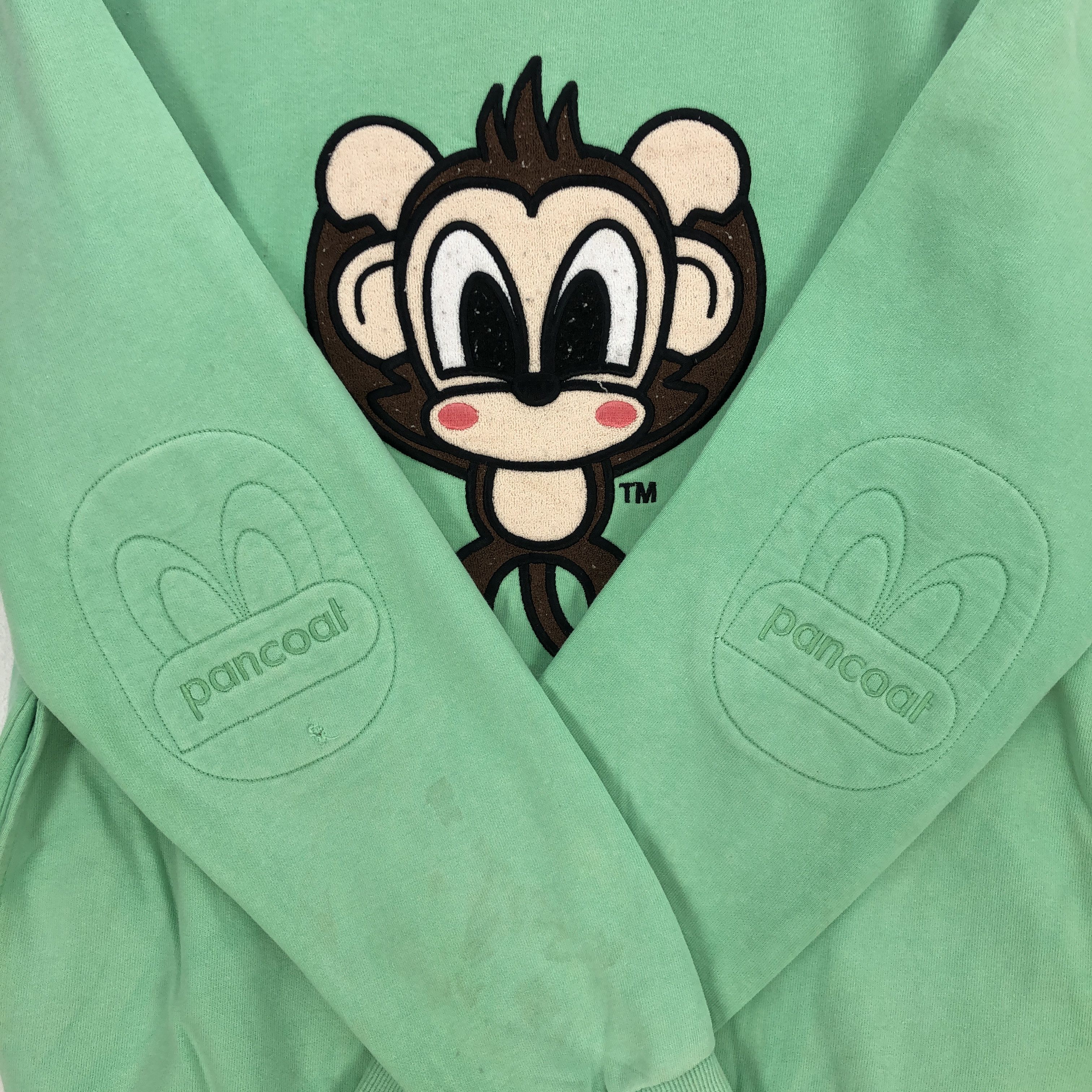 Japanese Brand Pancoat Sweatshirt Japanese Streetwear Sweater Jumper Size S / US 4 / IT 40 - 4 Thumbnail