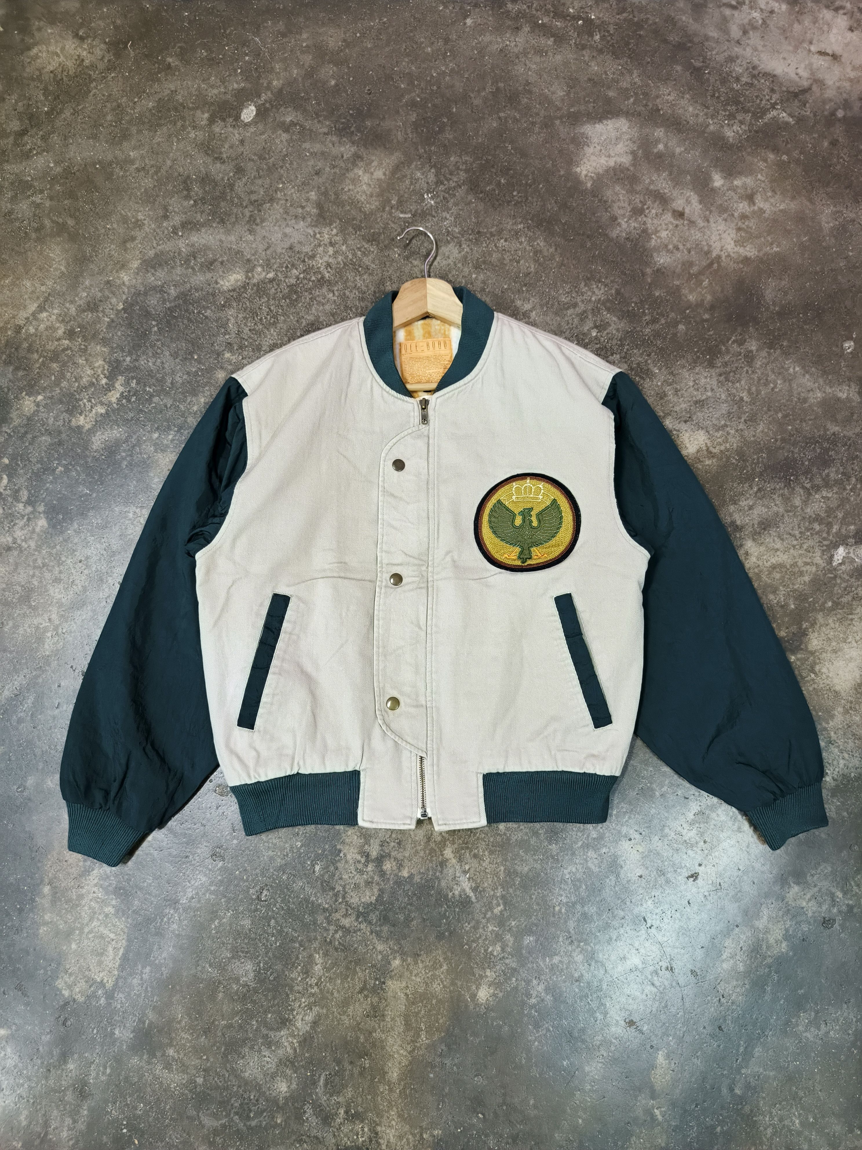 Japanese Brand OFF ROAD VARSITY JACKET BOMBER JACKET Size US M / EU 48-50 / 2 - 1 Thumbnail