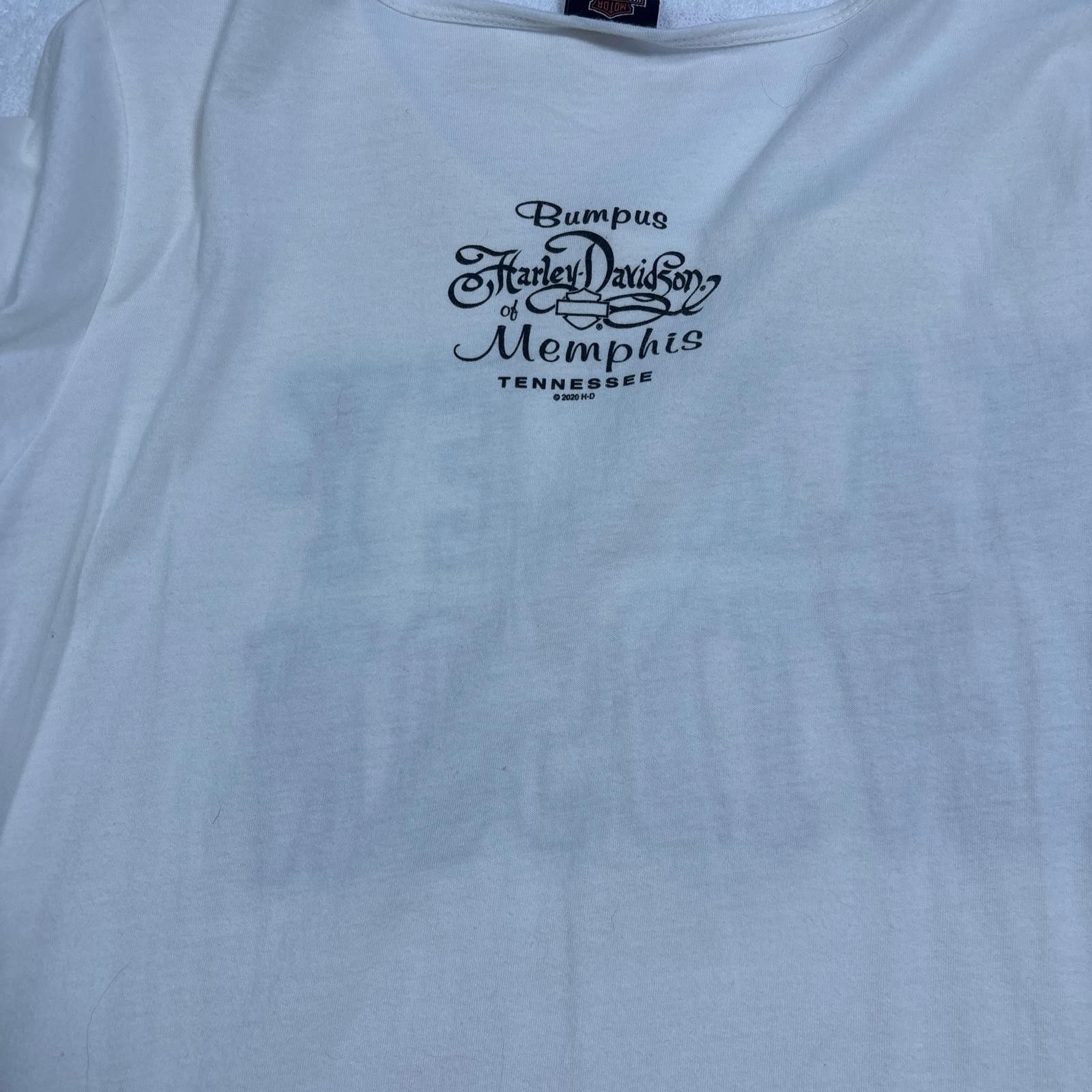 Harley Davidson vintage harley davidson rhinestone tee Size XL / US 12-14 / IT 48-50 - 3 Thumbnail