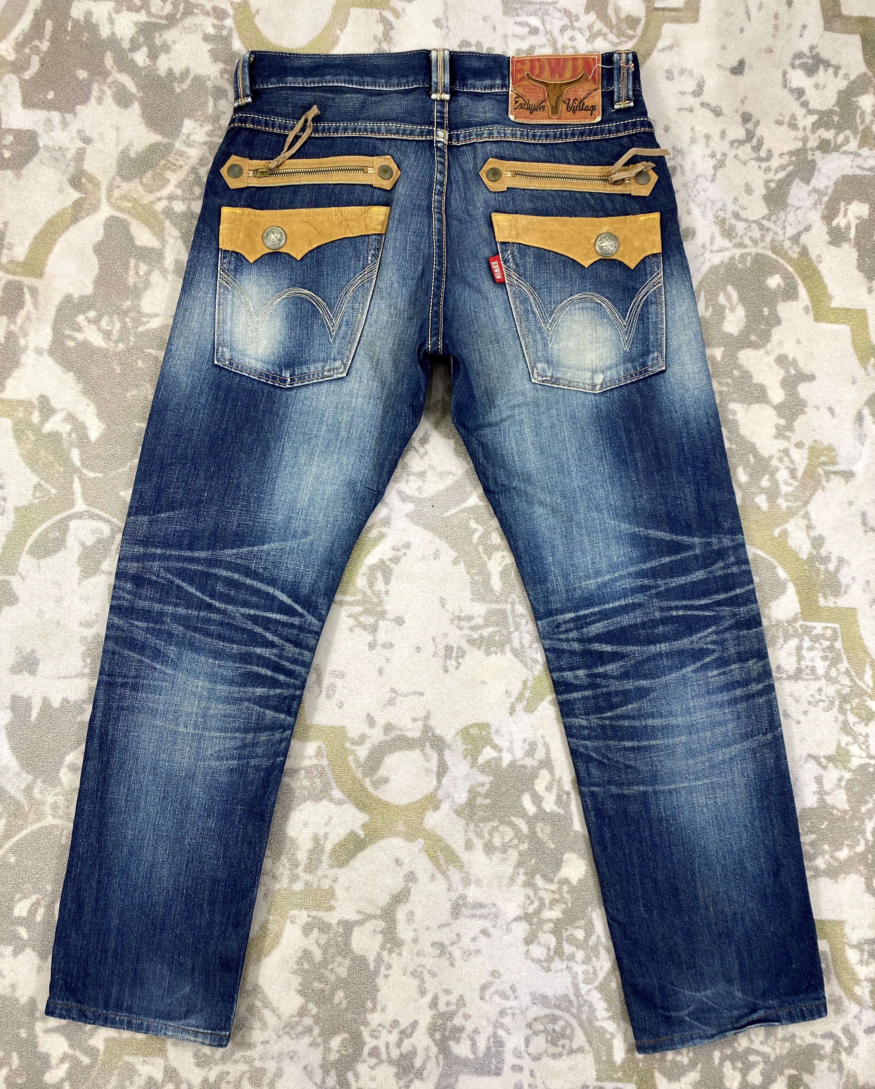 If Six Was Nine Vintage Edwin ifsixwasnine style Jeans 34x30 - JN3010 Size US 34 / EU 50 - 1 Thumbnail